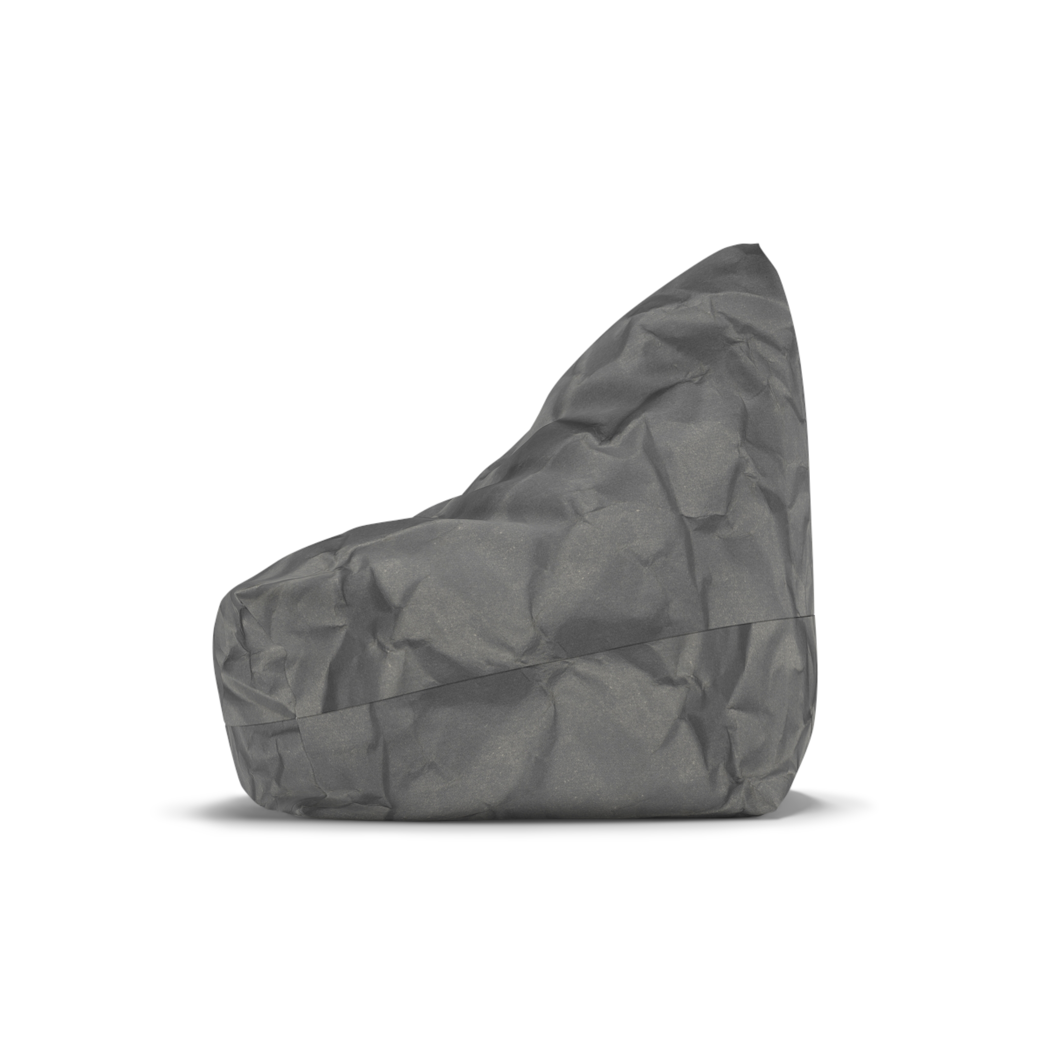Gray Outdoor Bean Bag Cover — Weather-Resistant Replacement Slipcover - Image 5
