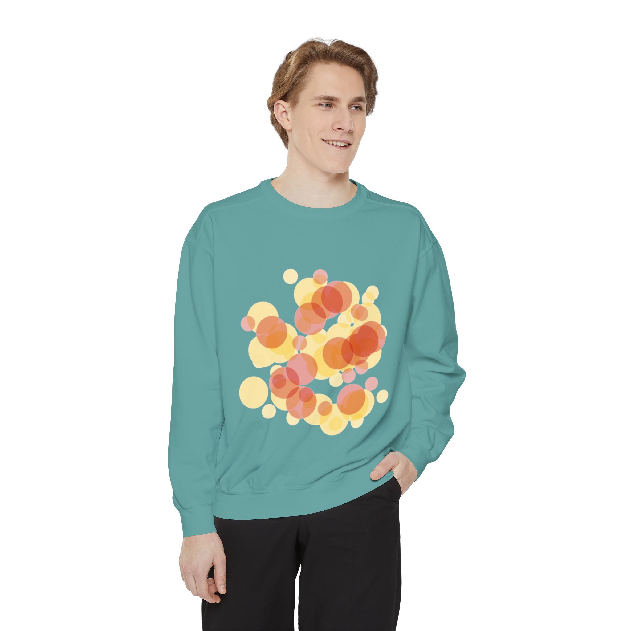 Abstract Sunset Bubbles Sweatshirt - Image 39