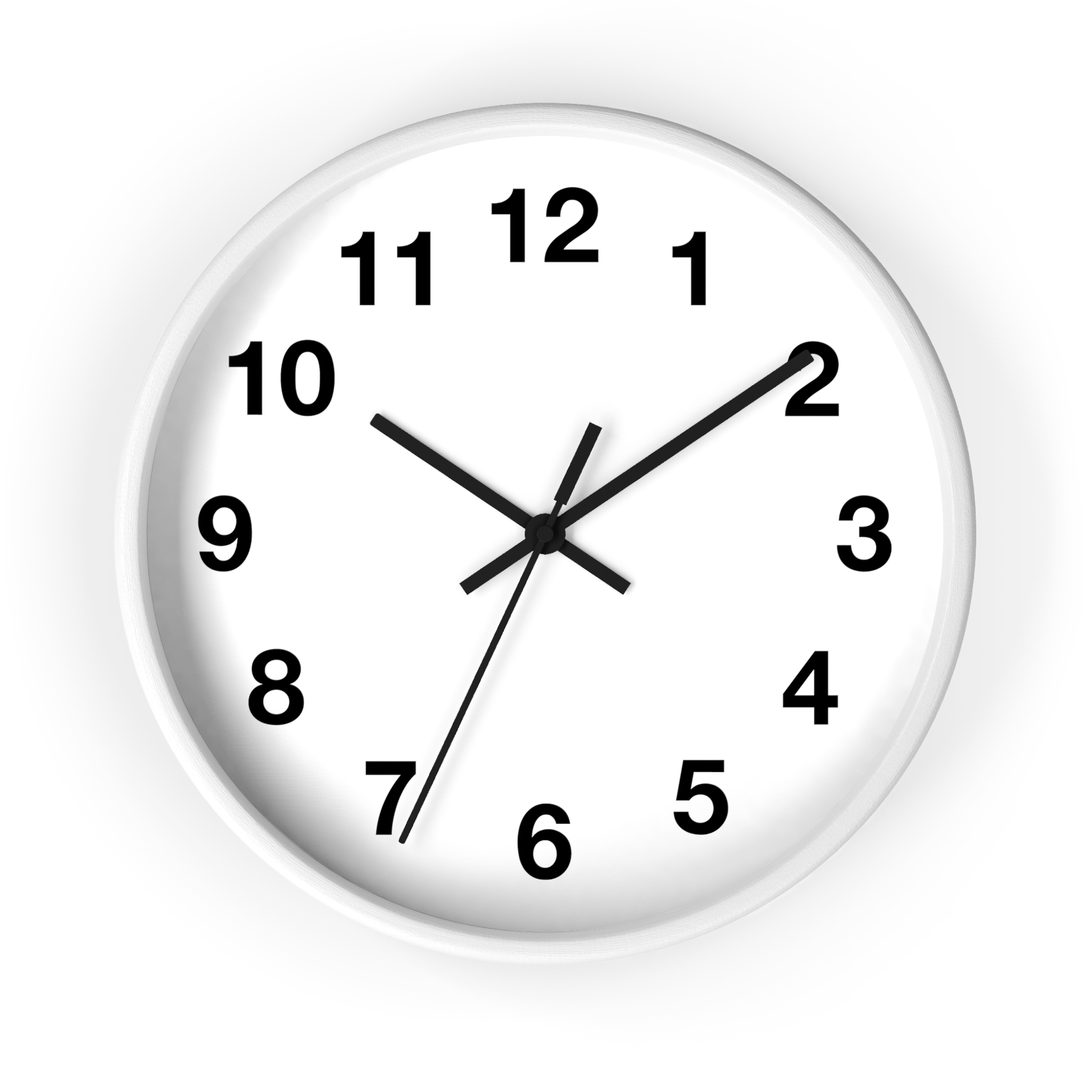 Minimal Black Frame Wall Clock — Modern Silent Home Clock - Image 7