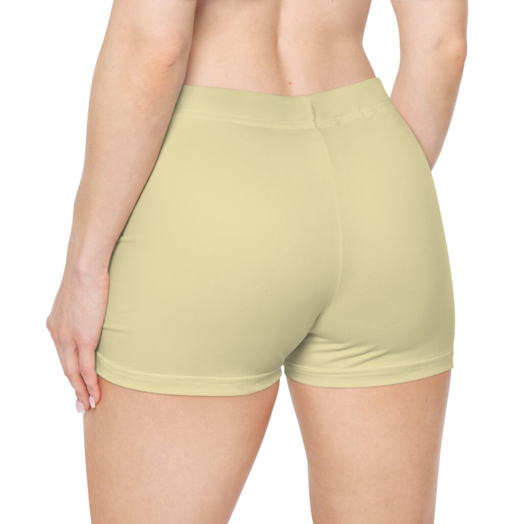 Yellow Activewear Women's Shorts — Lightweight Stretch Biker Shorts for Everyday & Workout