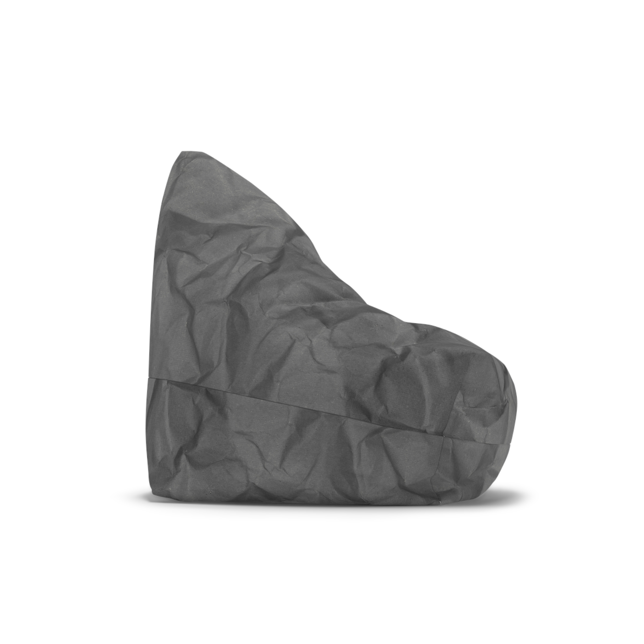 Gray Outdoor Bean Bag Cover — Weather-Resistant Replacement Slipcover - Image 4