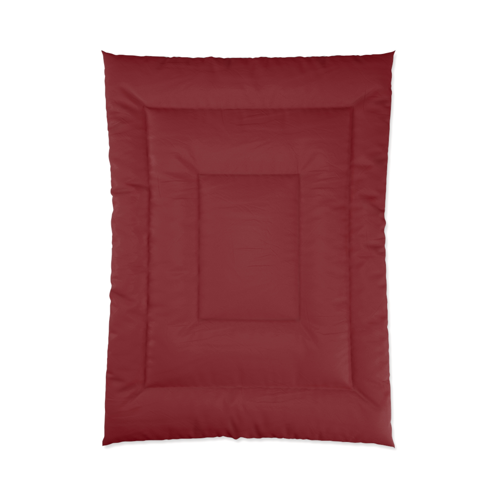 Solid Burgundy Comforter - Cozy Lightweight Bedspread for Bedroom & Dorm - Image 2