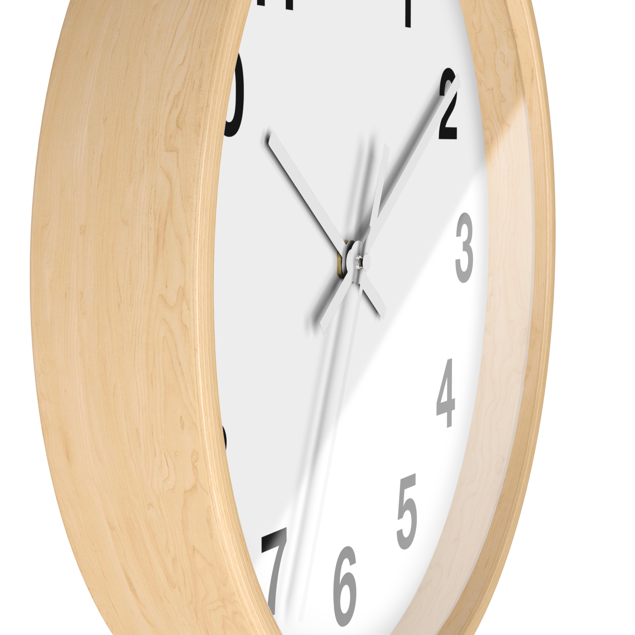Minimal Black Frame Wall Clock — Modern Silent Home Clock - Image 17