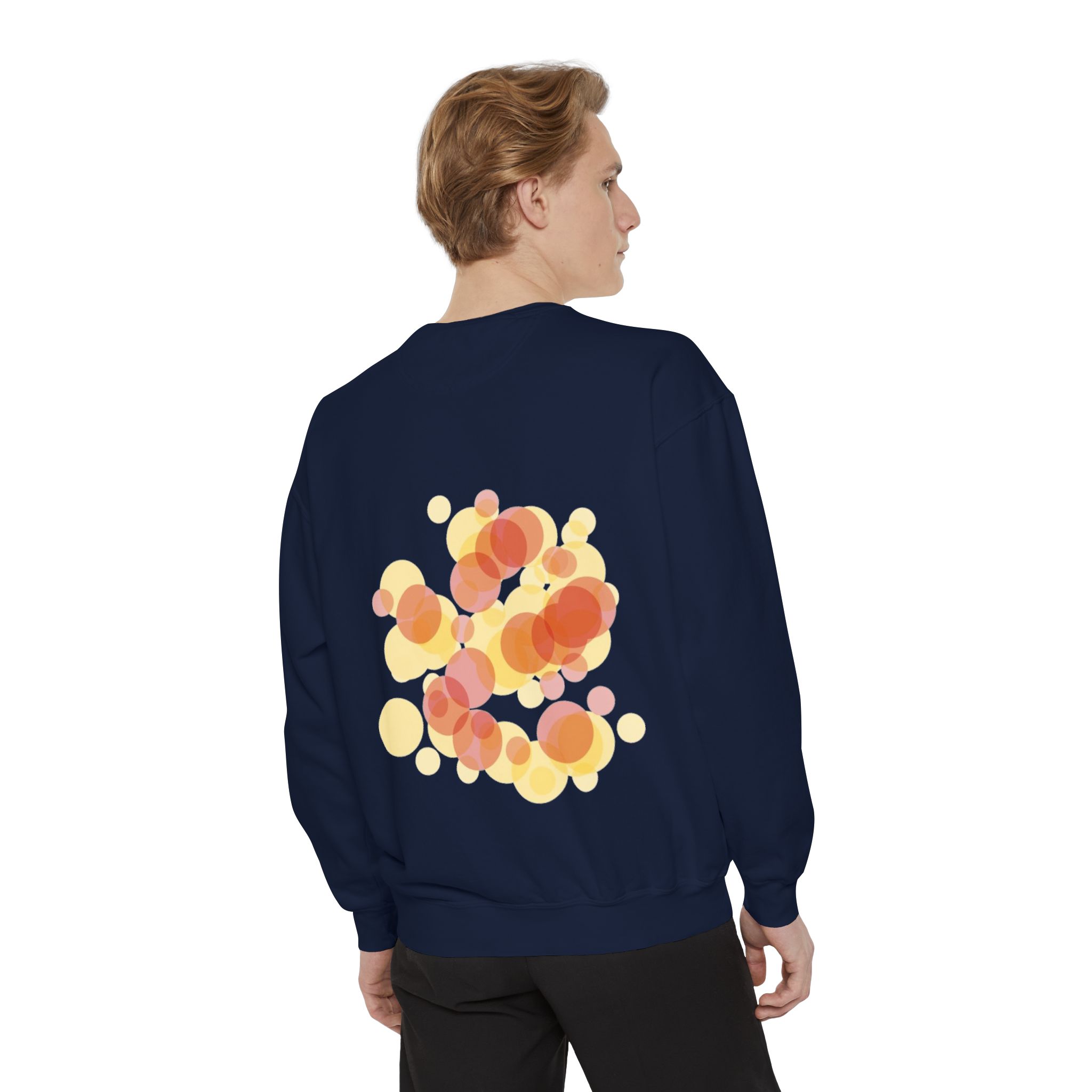 Abstract Sunset Bubbles Sweatshirt - Image 64