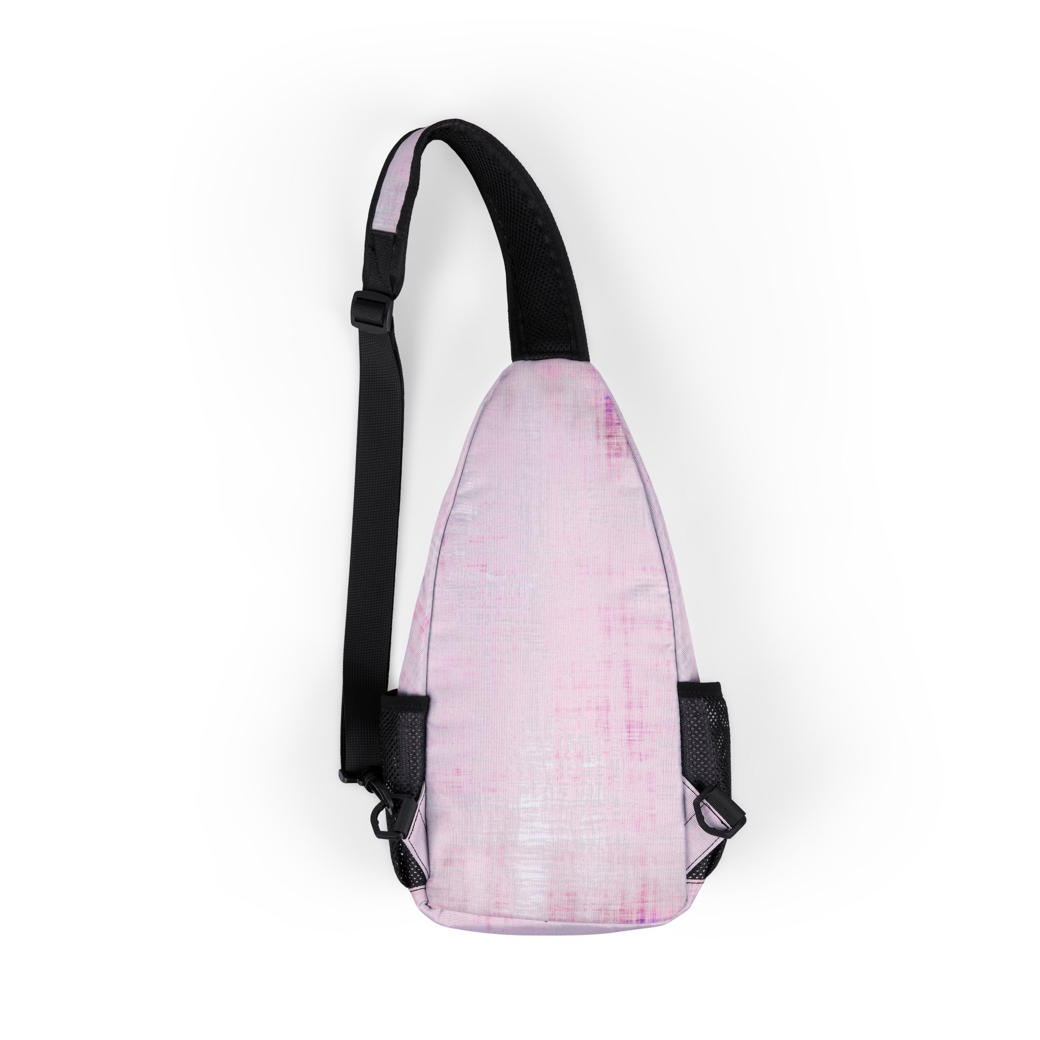 Pastel Pink Tie-Dye Chest Bag - Image 2