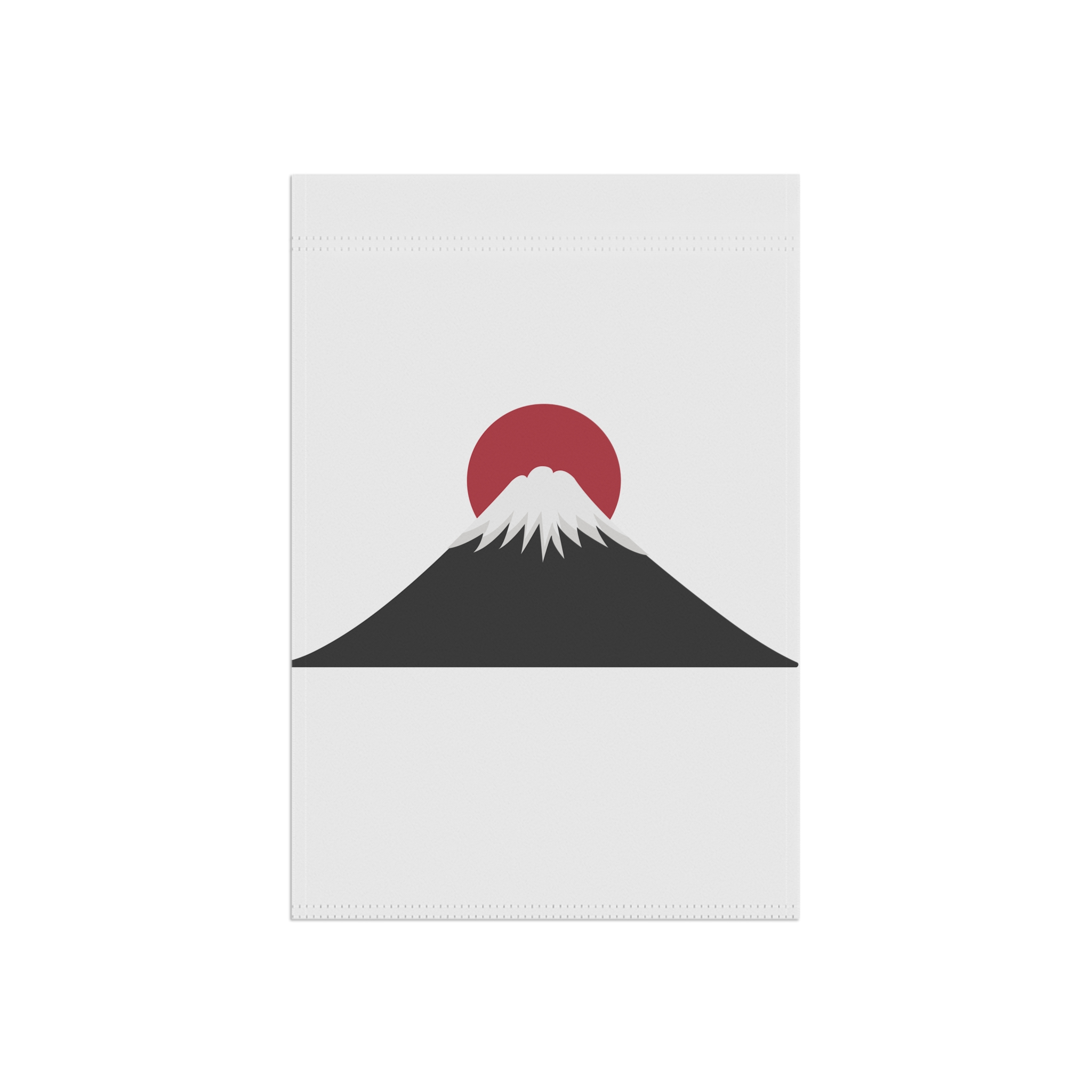 Mount Fuji Garden Flag — Minimal Japanese Sunrise House Banner - Image 4