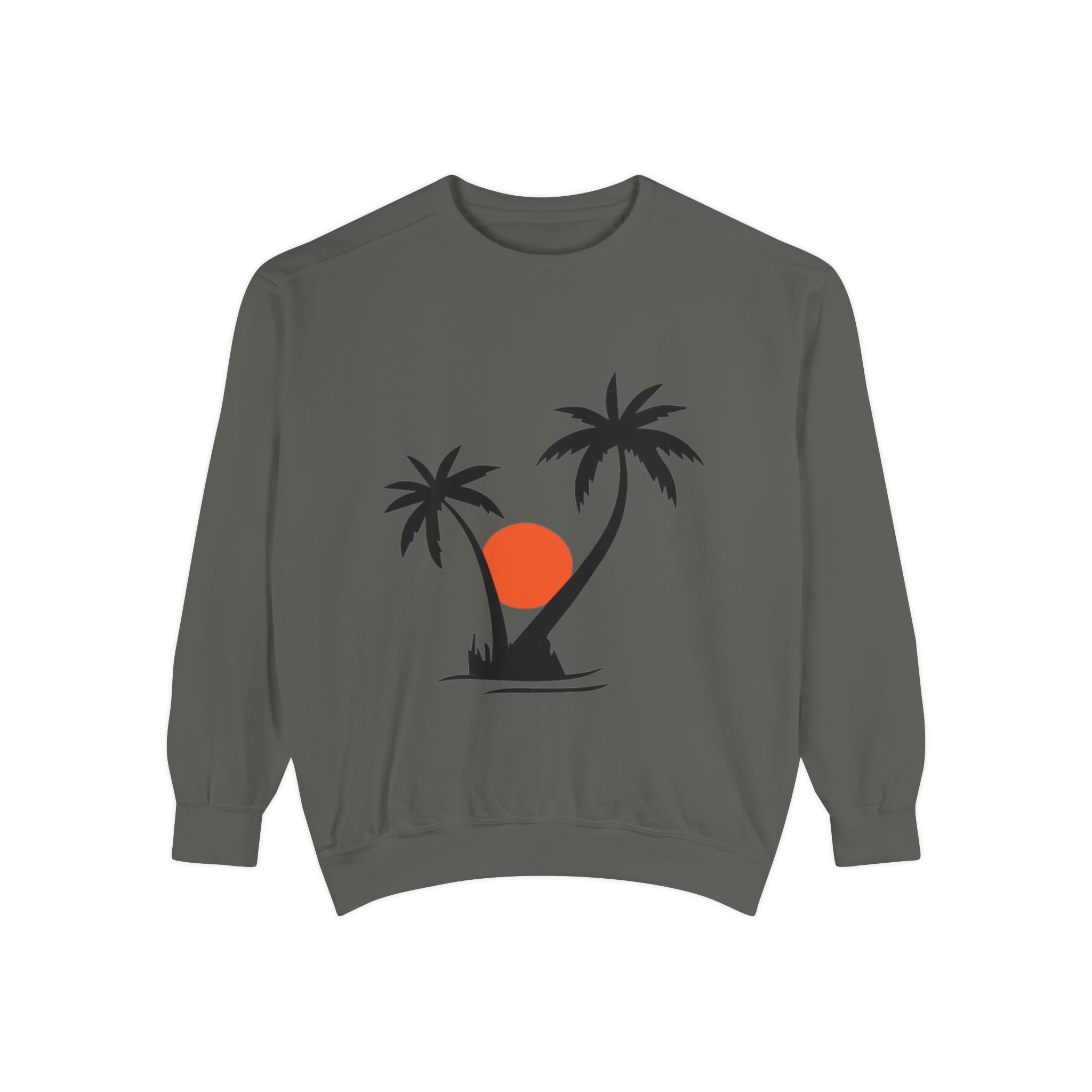Tropical Palm Tree Sunset Sweatshirt - Image 16