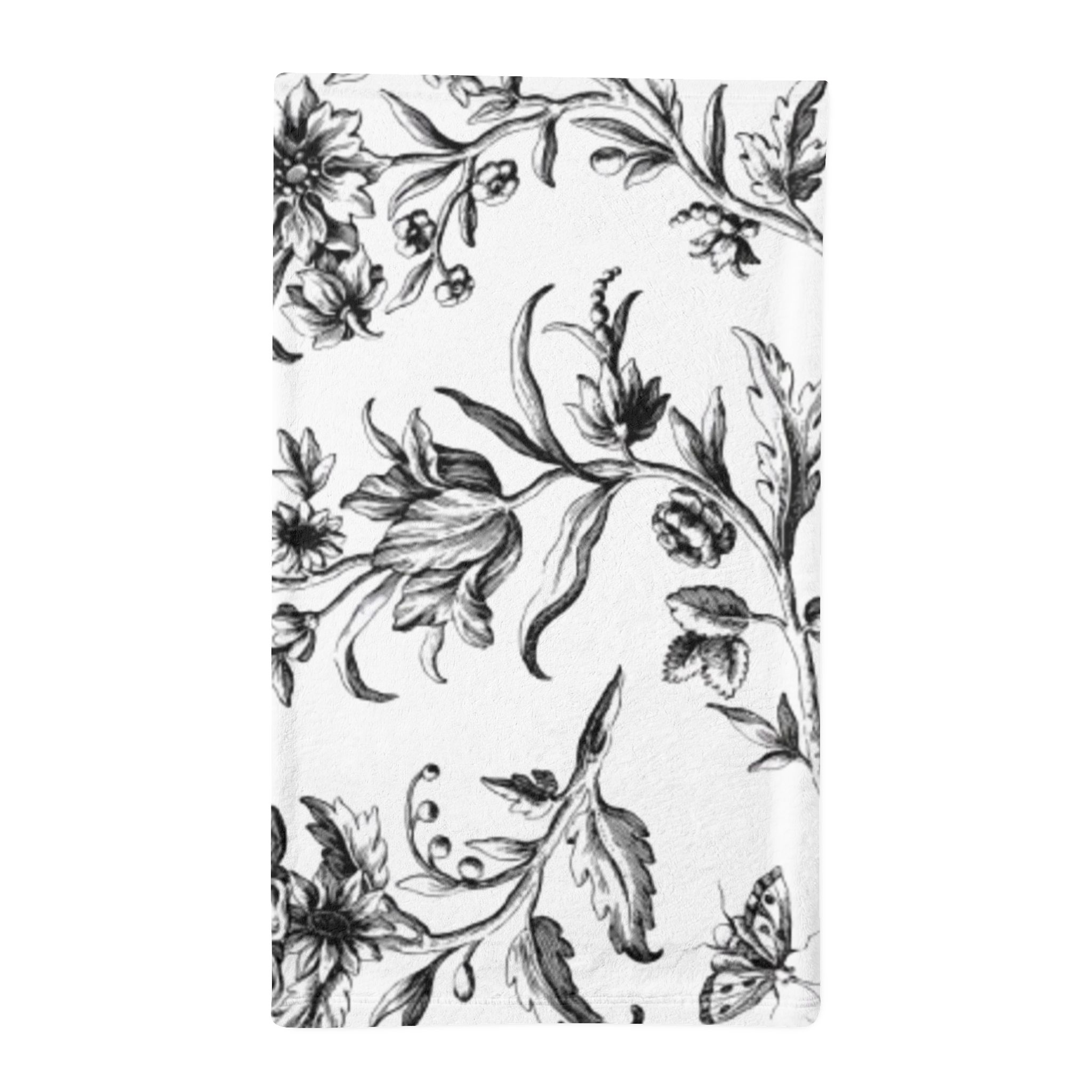 Vintage Floral Minky Sleeping Bag - Image 3