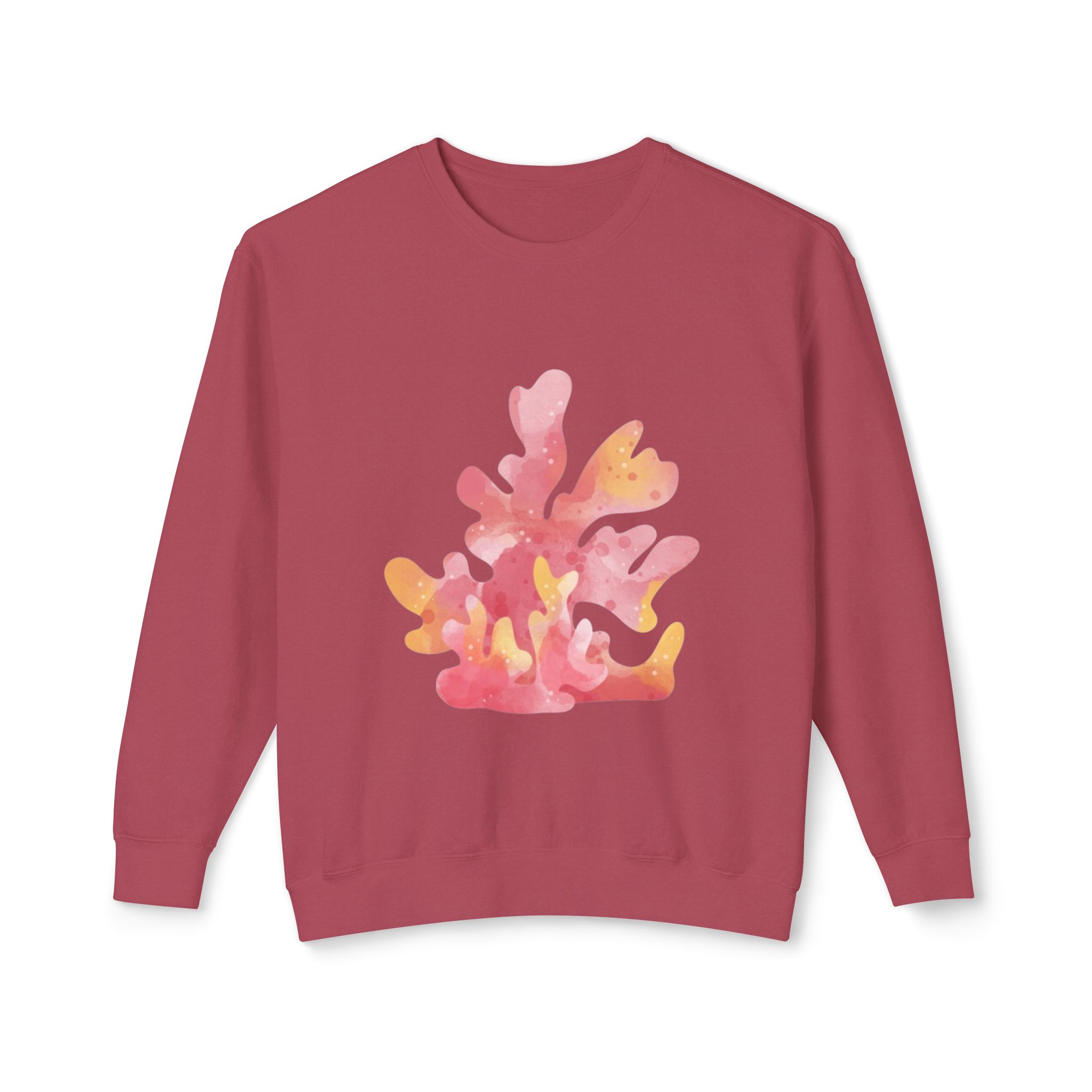 Colorful Abstract Floral Art Sweatshirt - Image 66