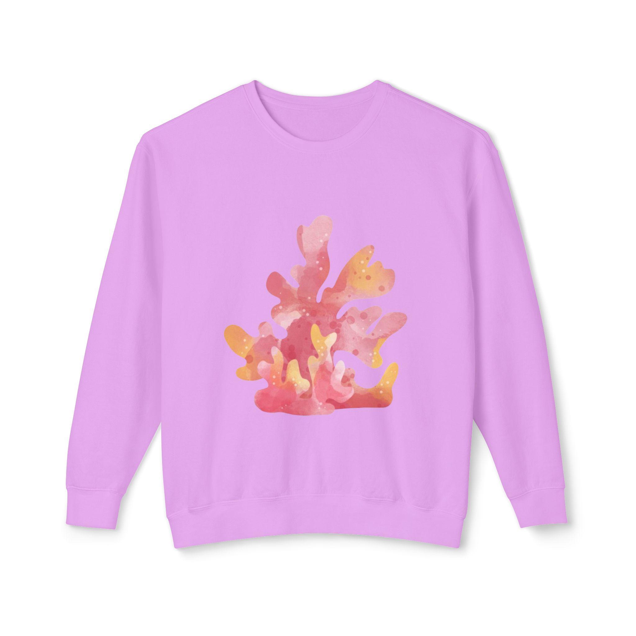 Colorful Abstract Floral Art Sweatshirt - Image 61
