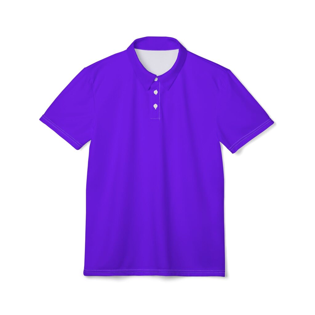 Solid Purple Polo Shirt