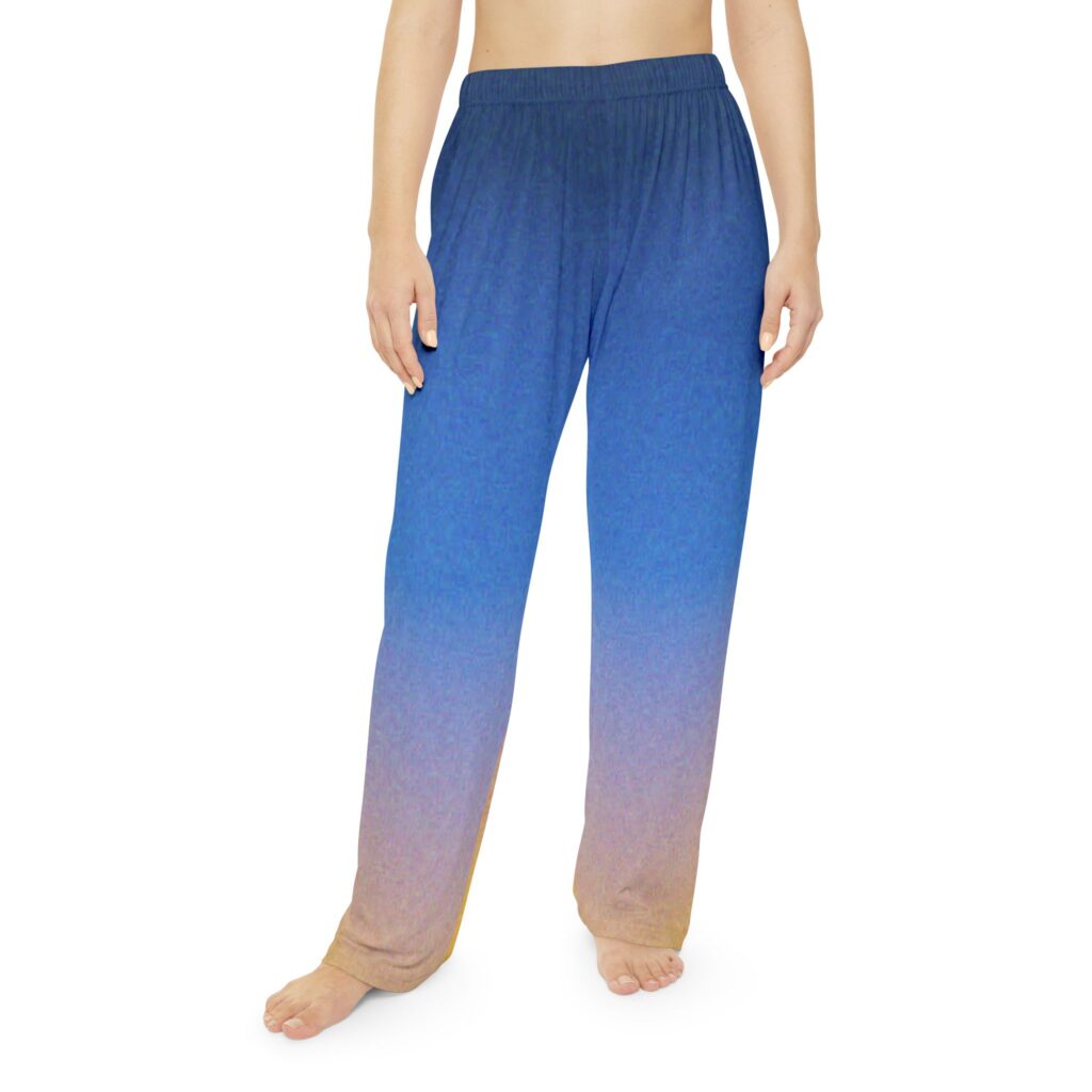 Women's Gradient Sunset Pajama Pants - Cozy Lounge Sleepwear