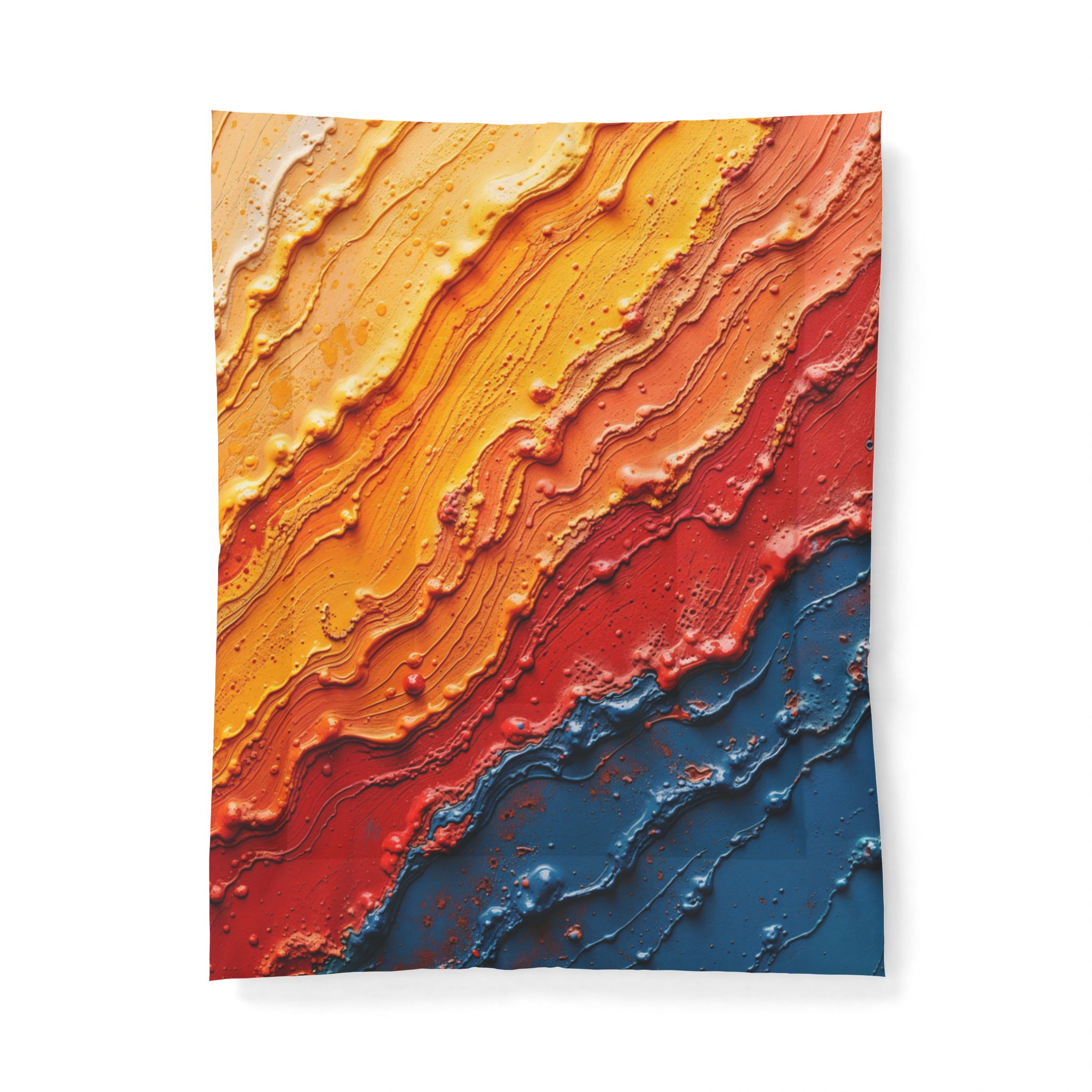 Abstract Agate Waves Cotton Comforter - Image 5