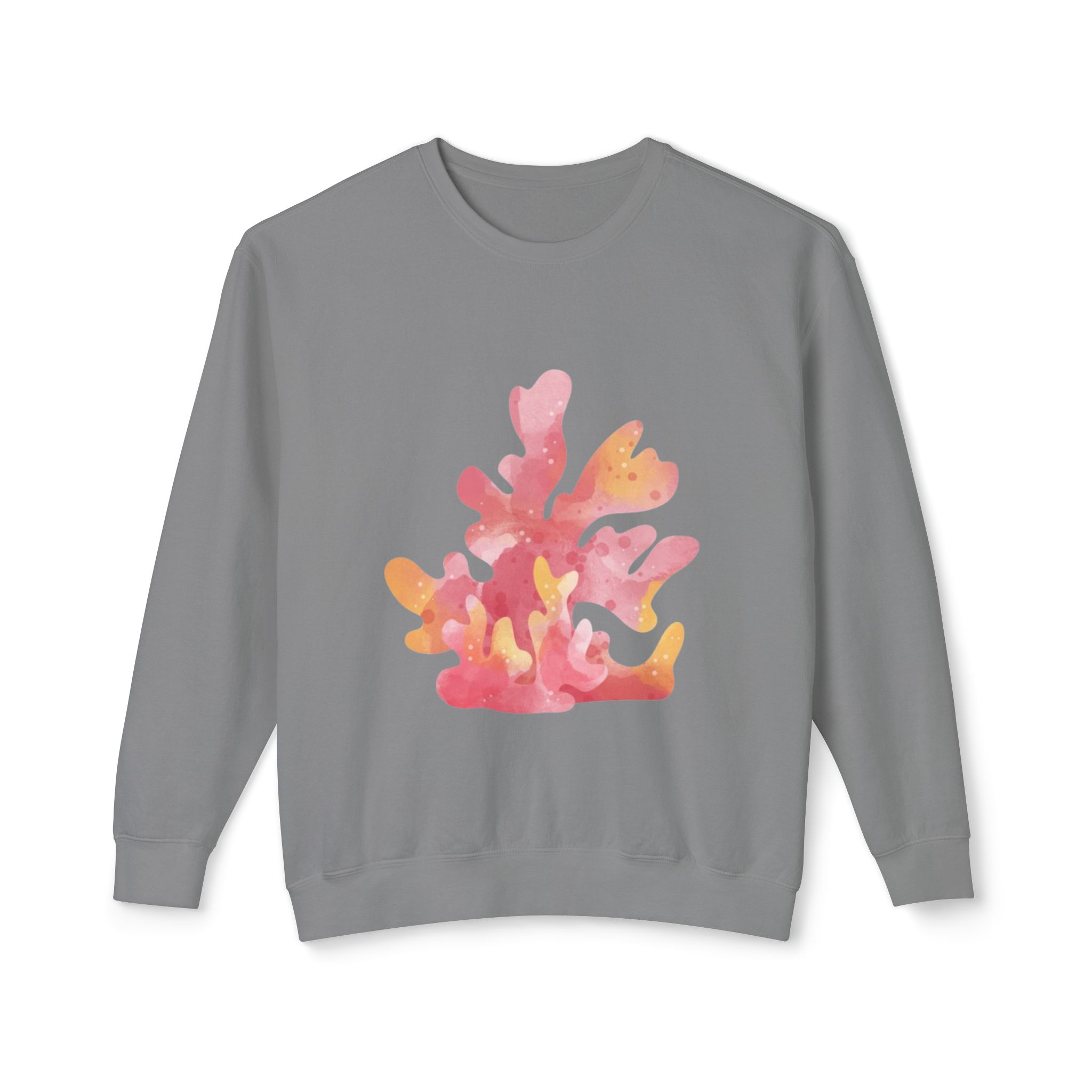 Colorful Abstract Floral Art Sweatshirt - Image 36