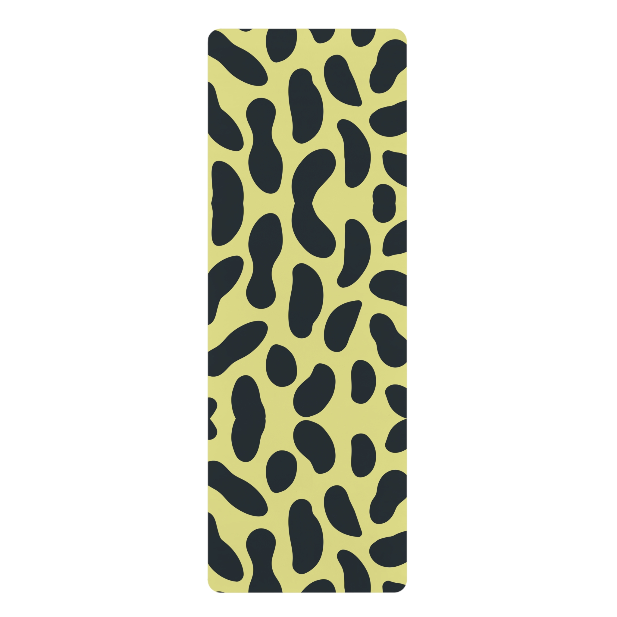 Leopard Print Rubber Yoga Mat — Non-Slip Workout & Pilates Mat - Image 2
