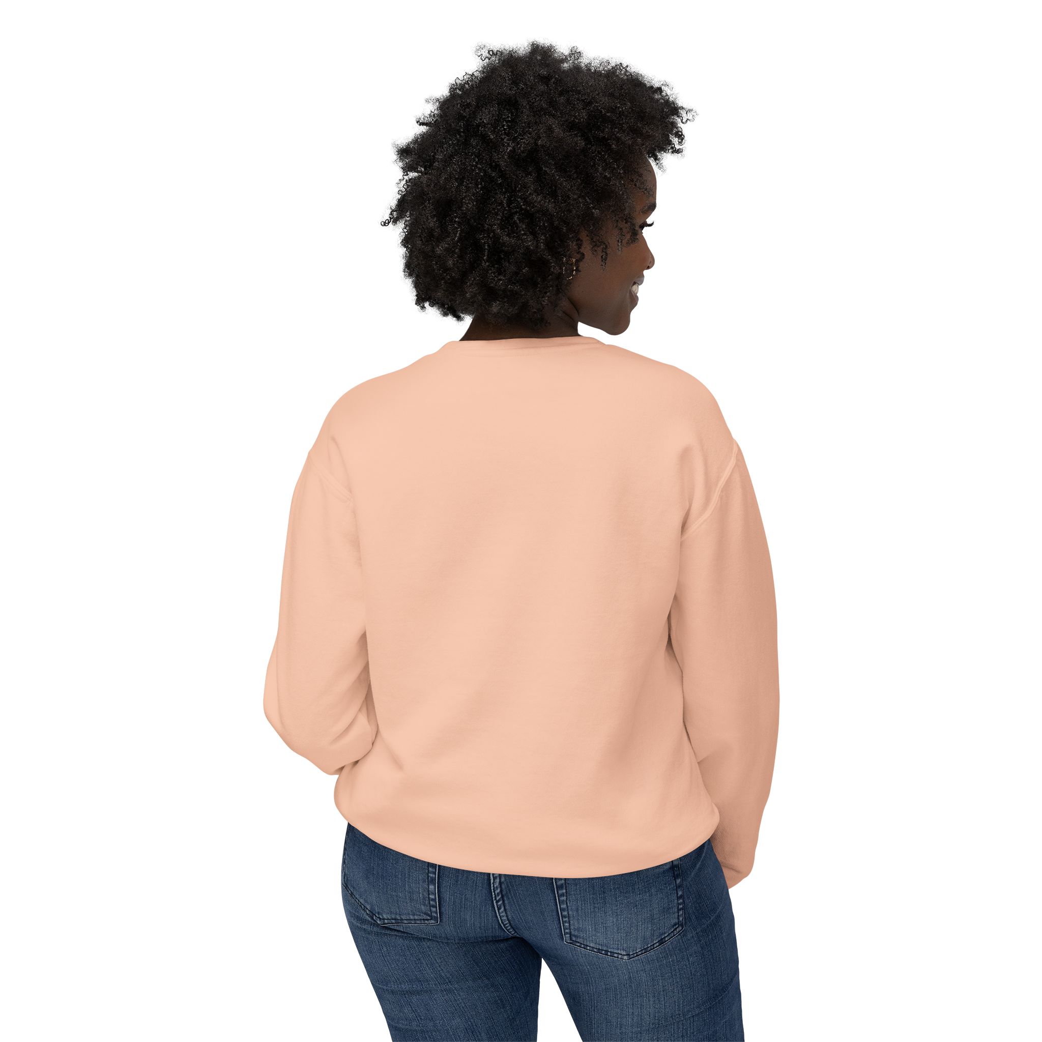 Colorful Abstract Floral Art Sweatshirt - Image 4