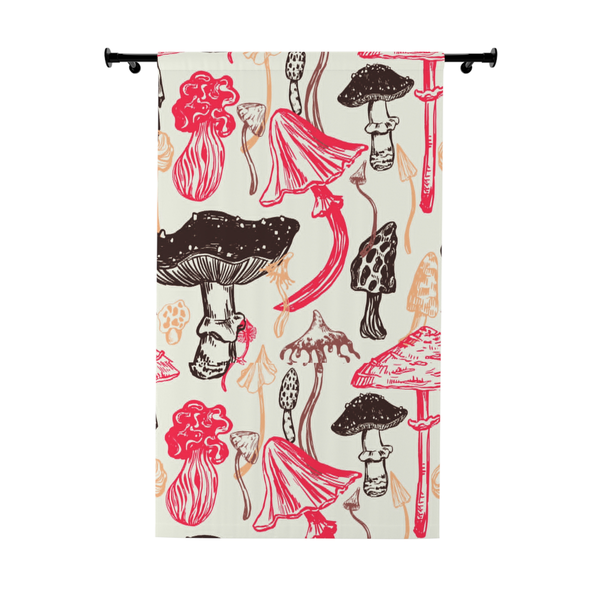 Mushroom Fairy Window Curtain - Image 2