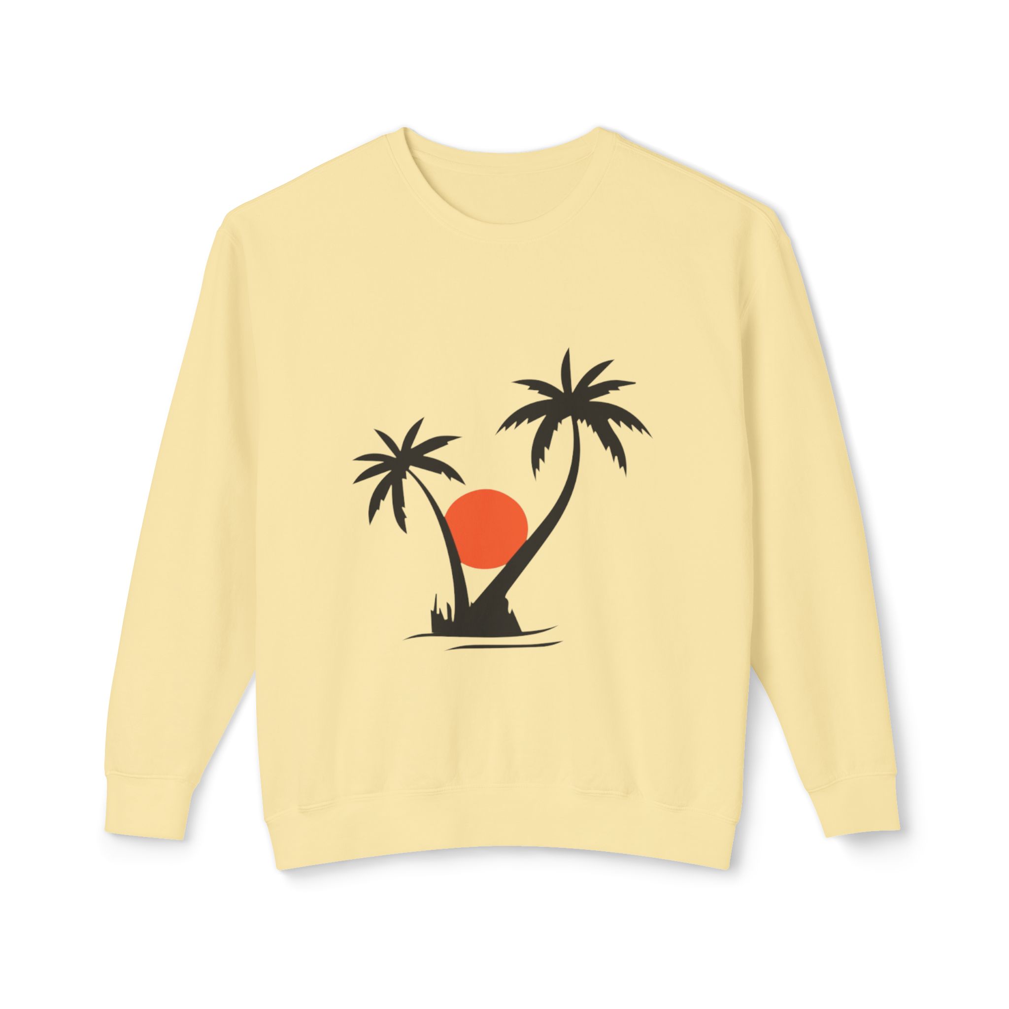 Tropical Sunset Palm Tree Sweatshirt - Image 26