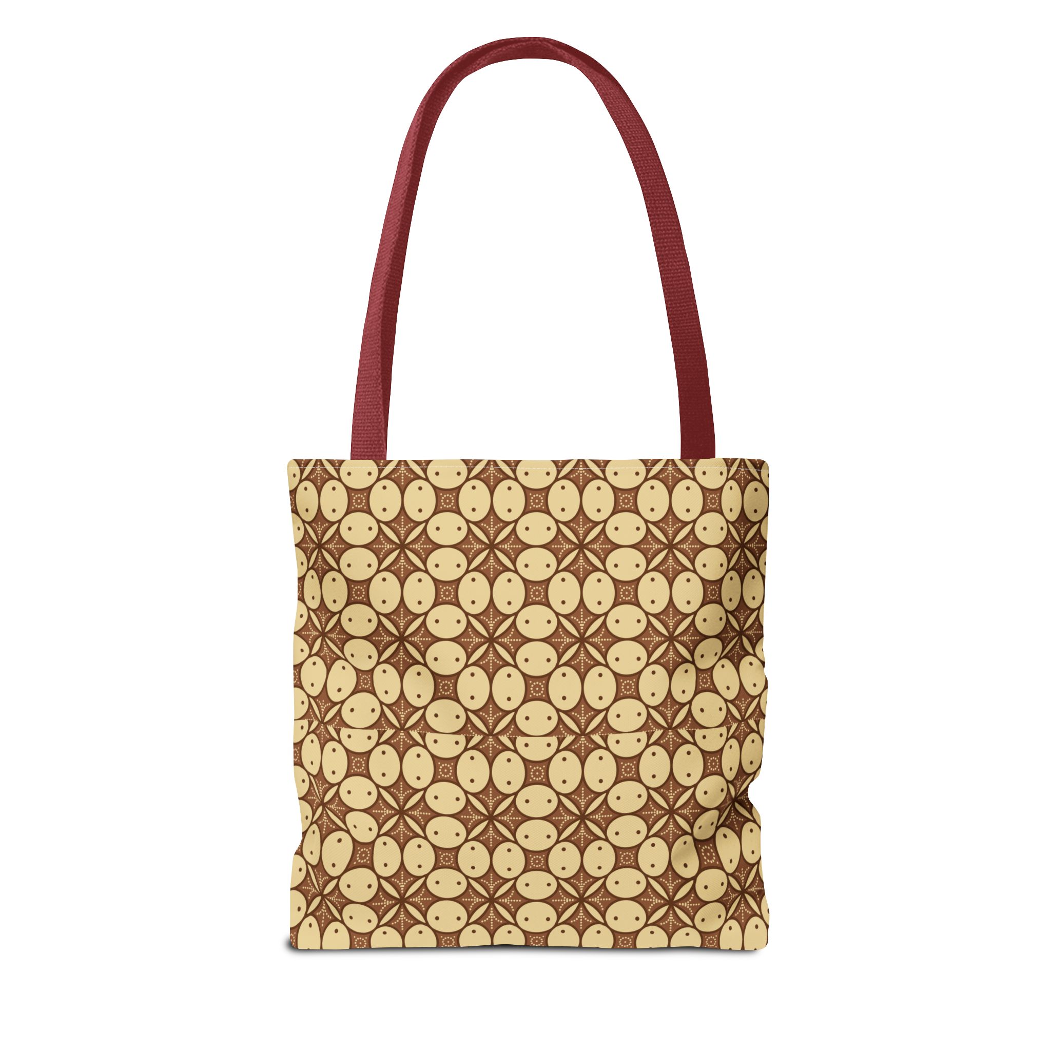 Retro Smiley Face Pattern Tote Bag - Image 17