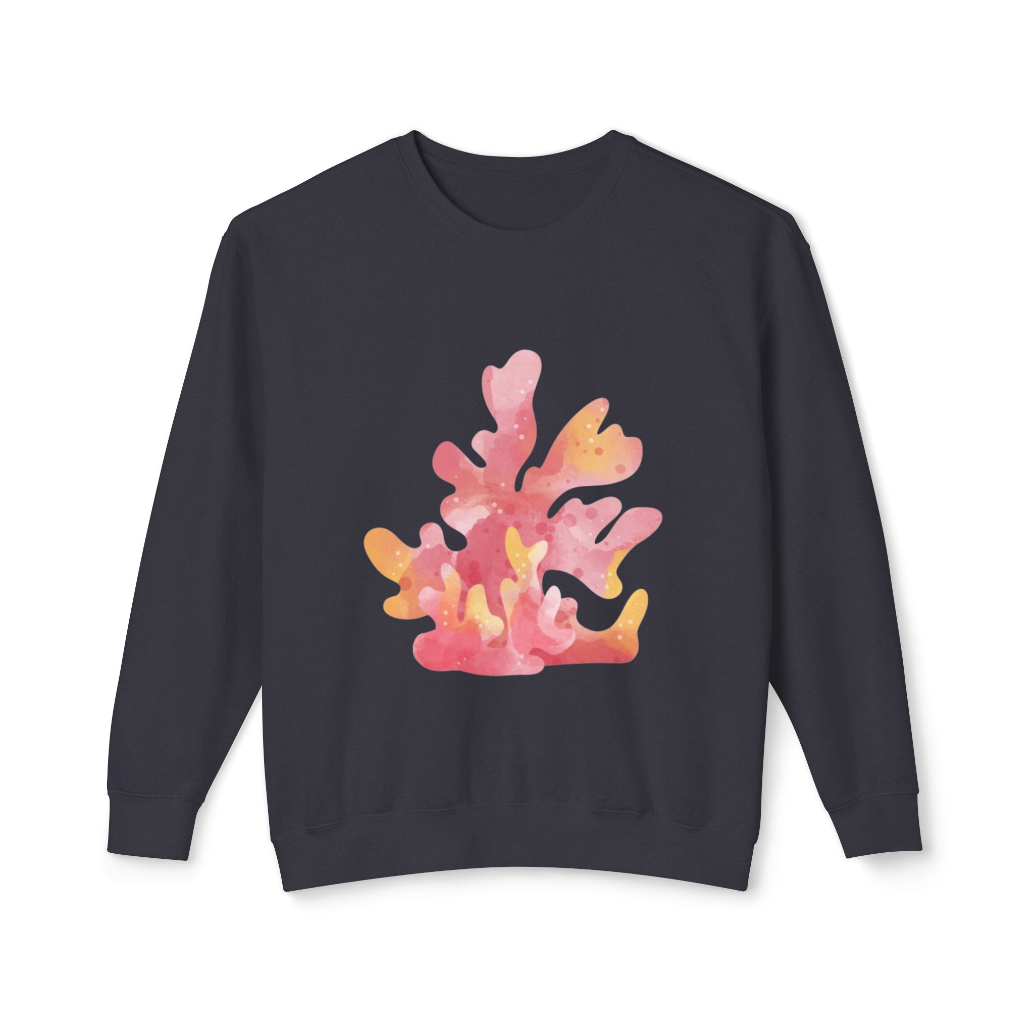 Colorful Abstract Floral Art Sweatshirt - Image 56