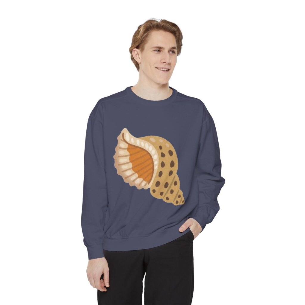Snail Shell Illustration Sweatshirt