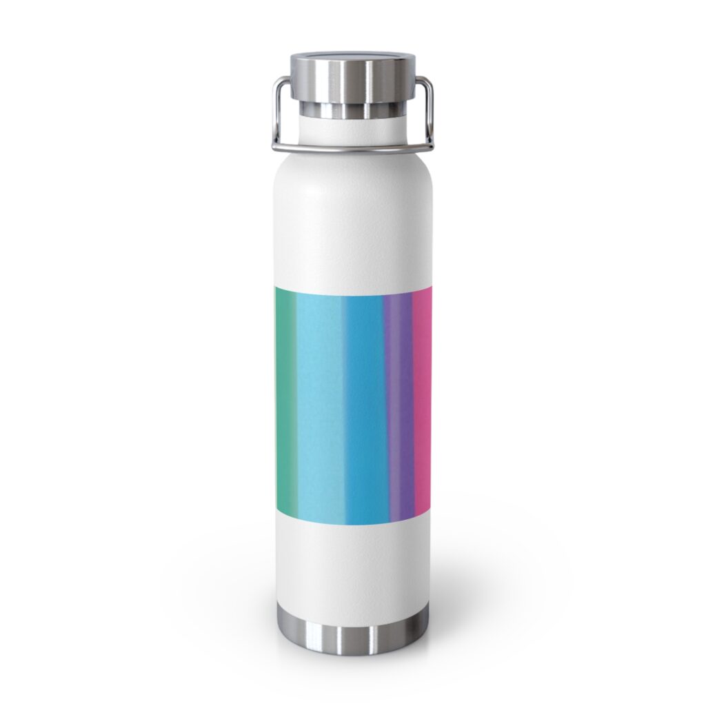 Color Block Insulated Water Bottle