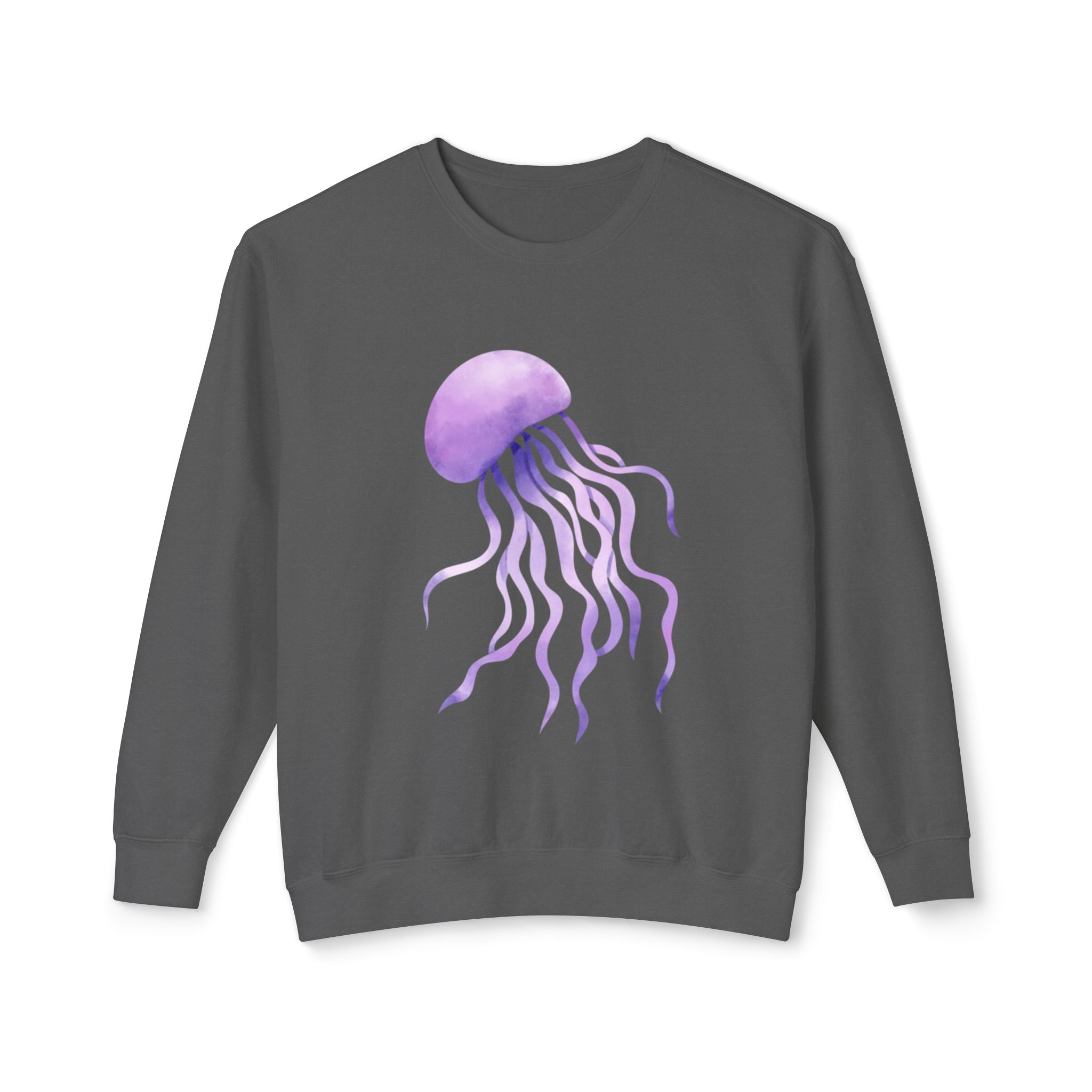Purple Jellyfish Ocean-Inspired Sweatshirt - Image 25