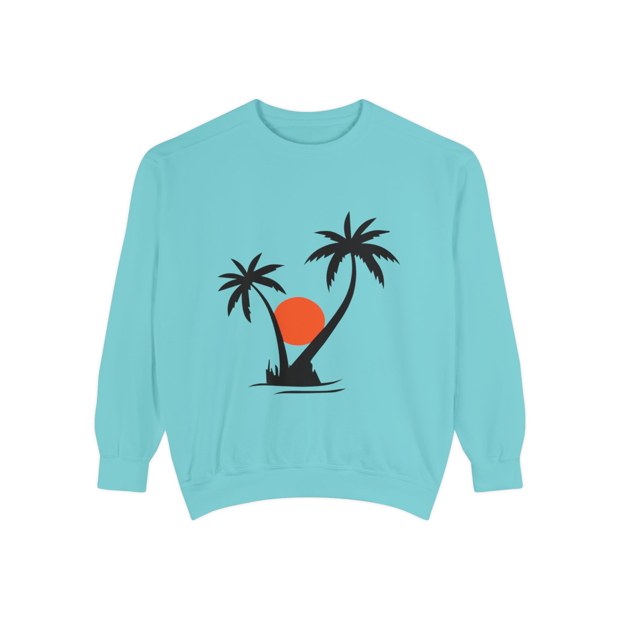 Tropical Palm Tree Sunset Sweatshirt - Image 26
