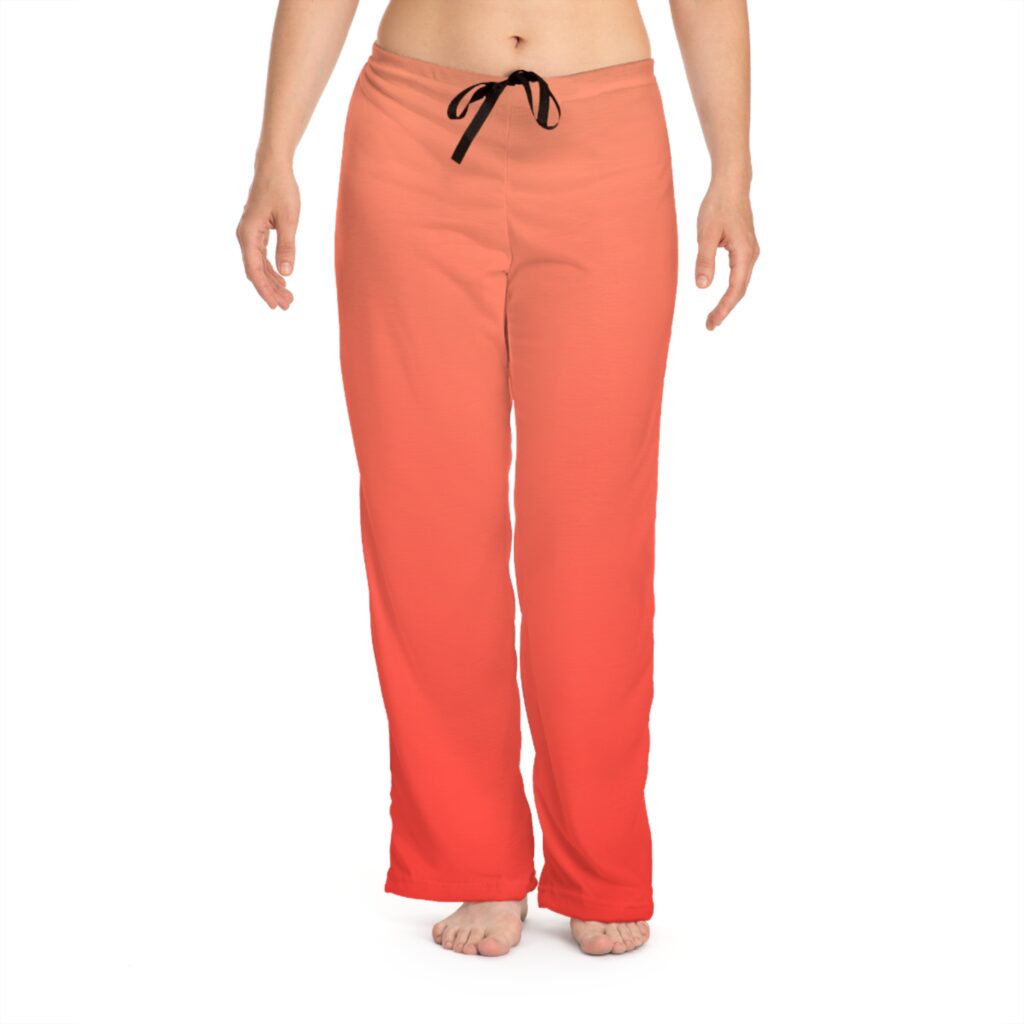 Coral Ombre Women's Pajama Pants