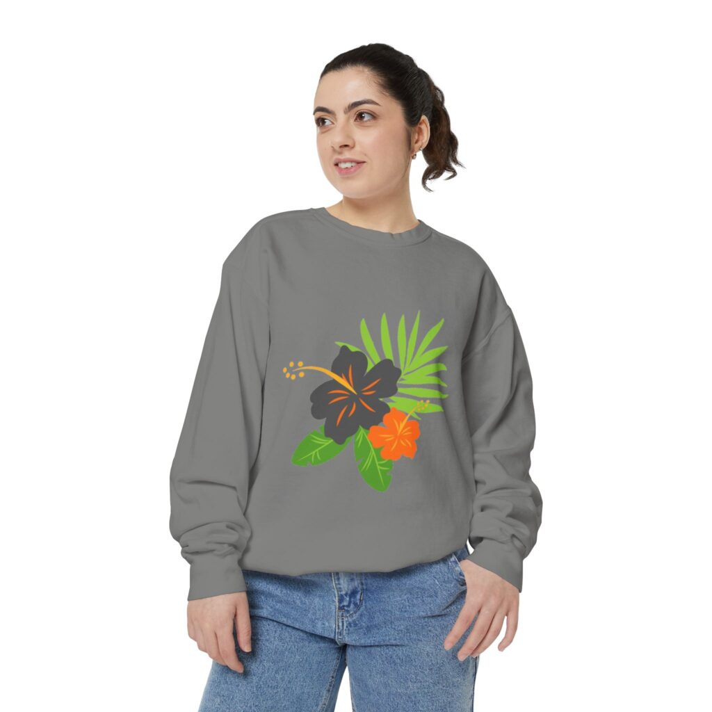 Tropical Floral Sweatshirt