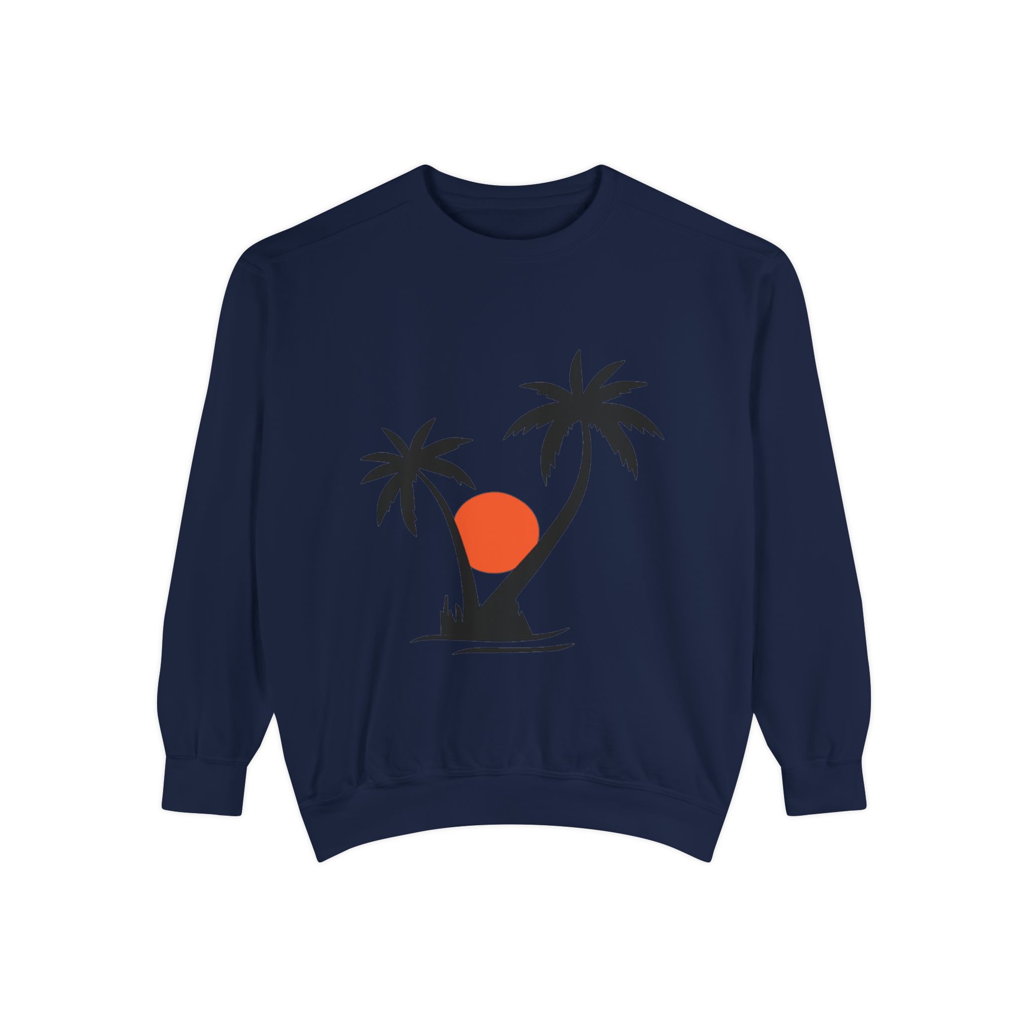 Tropical Palm Tree Sunset Sweatshirt - Image 71