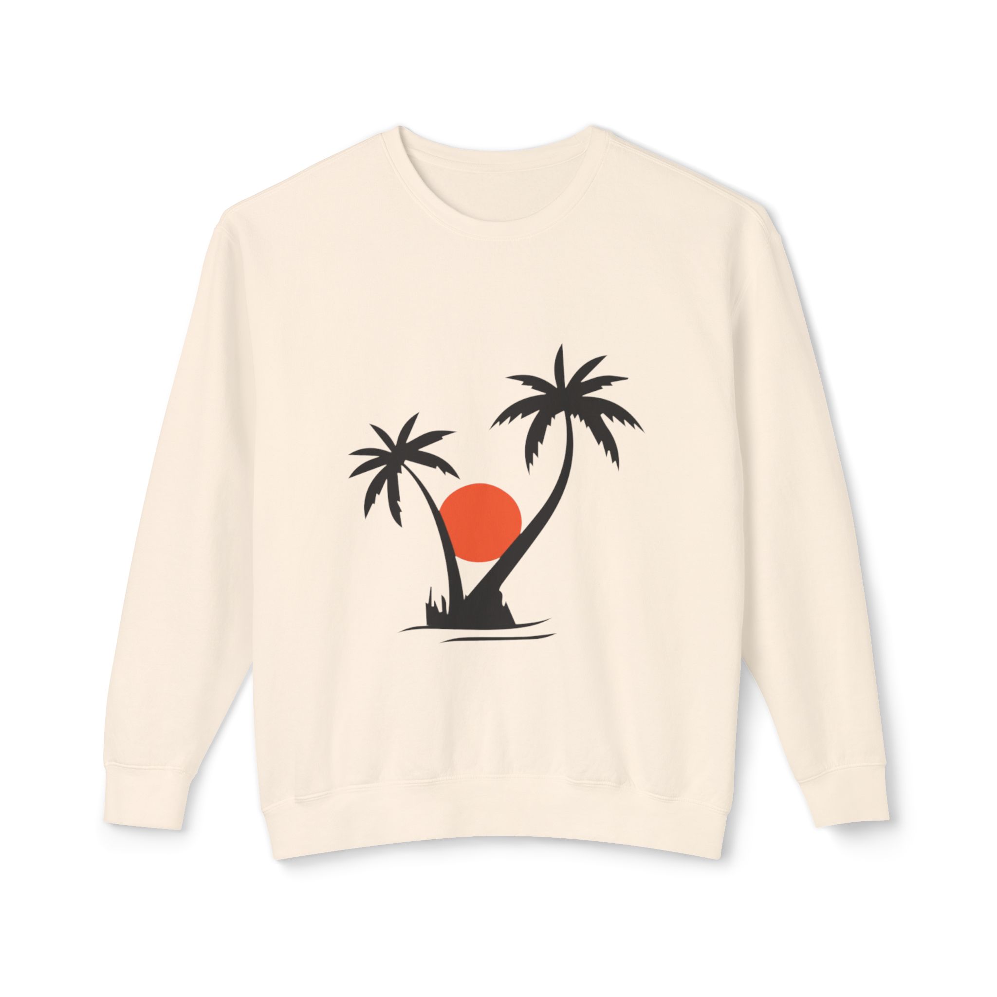 Tropical Sunset Palm Tree Sweatshirt - Image 11