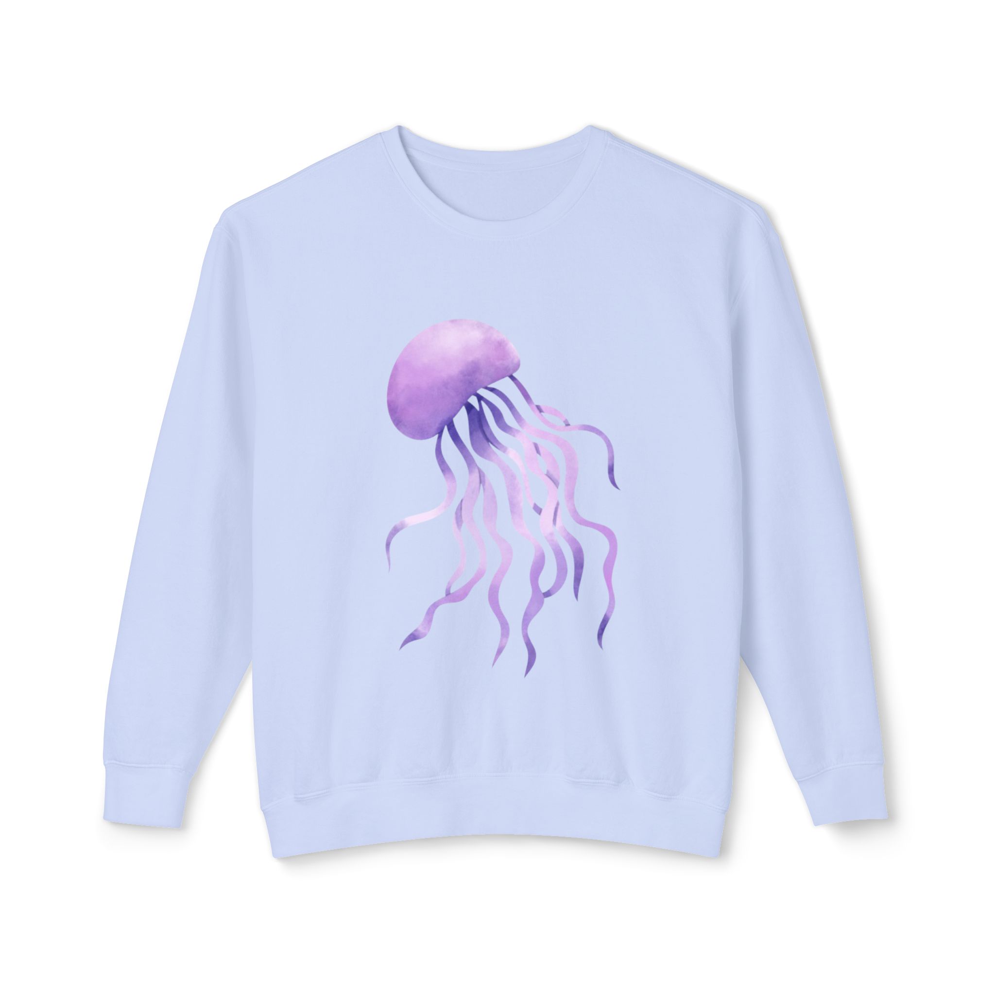 Purple Jellyfish Ocean-Inspired Sweatshirt - Image 37