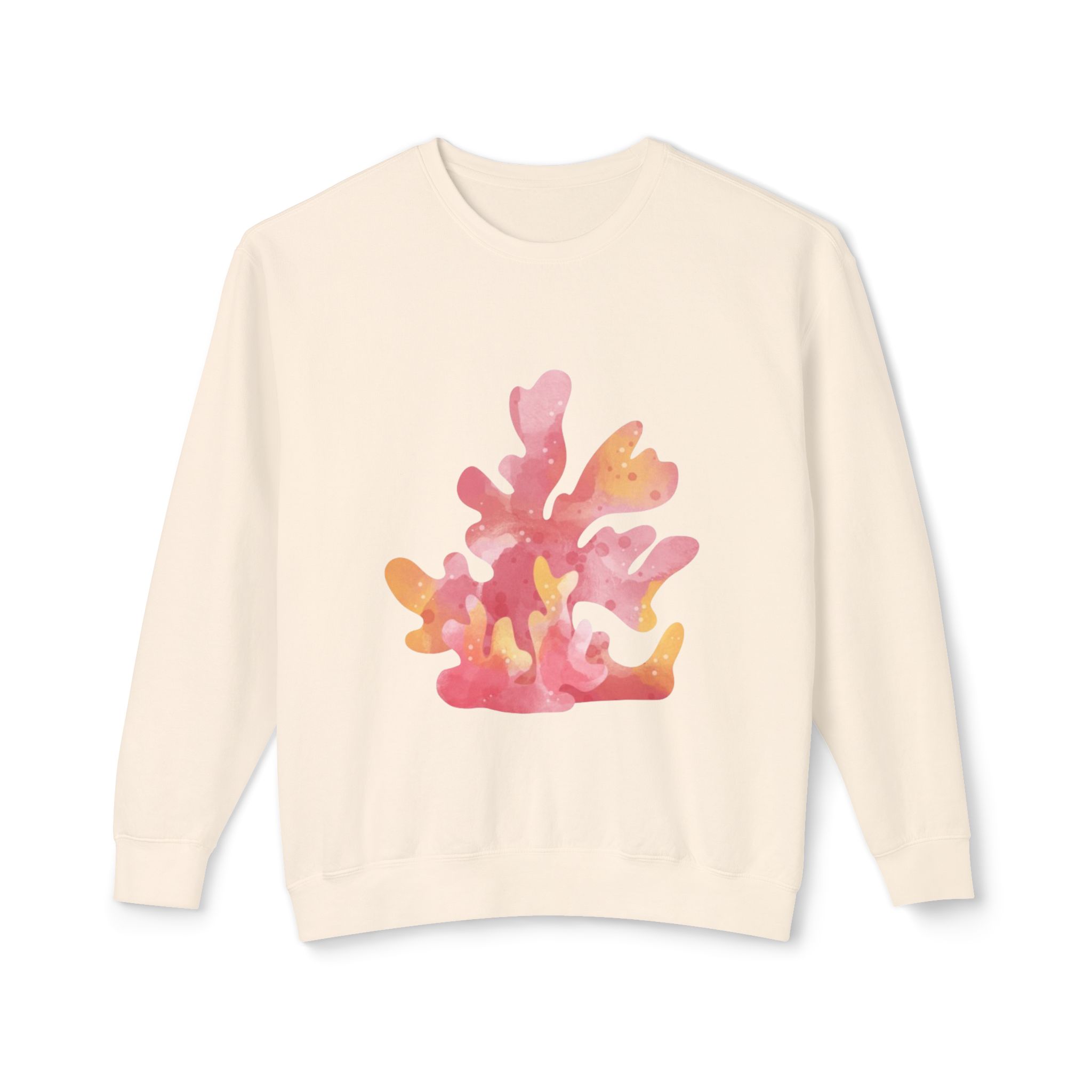 Colorful Abstract Floral Art Sweatshirt - Image 11