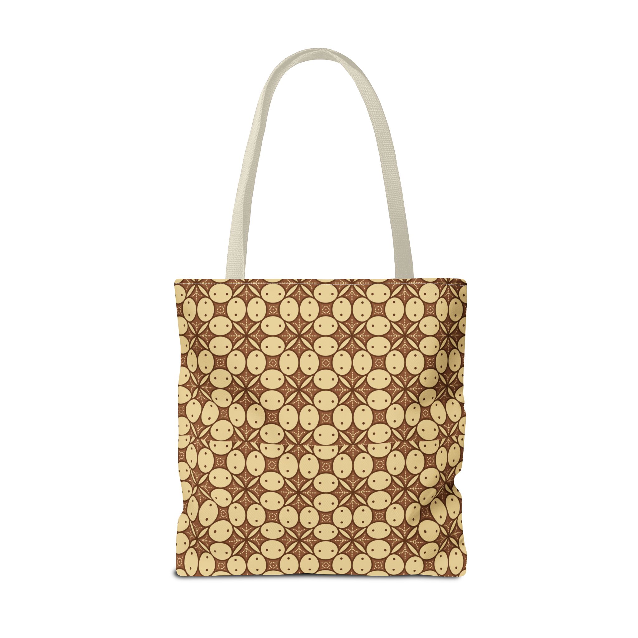 Retro Smiley Face Pattern Tote Bag - Image 57