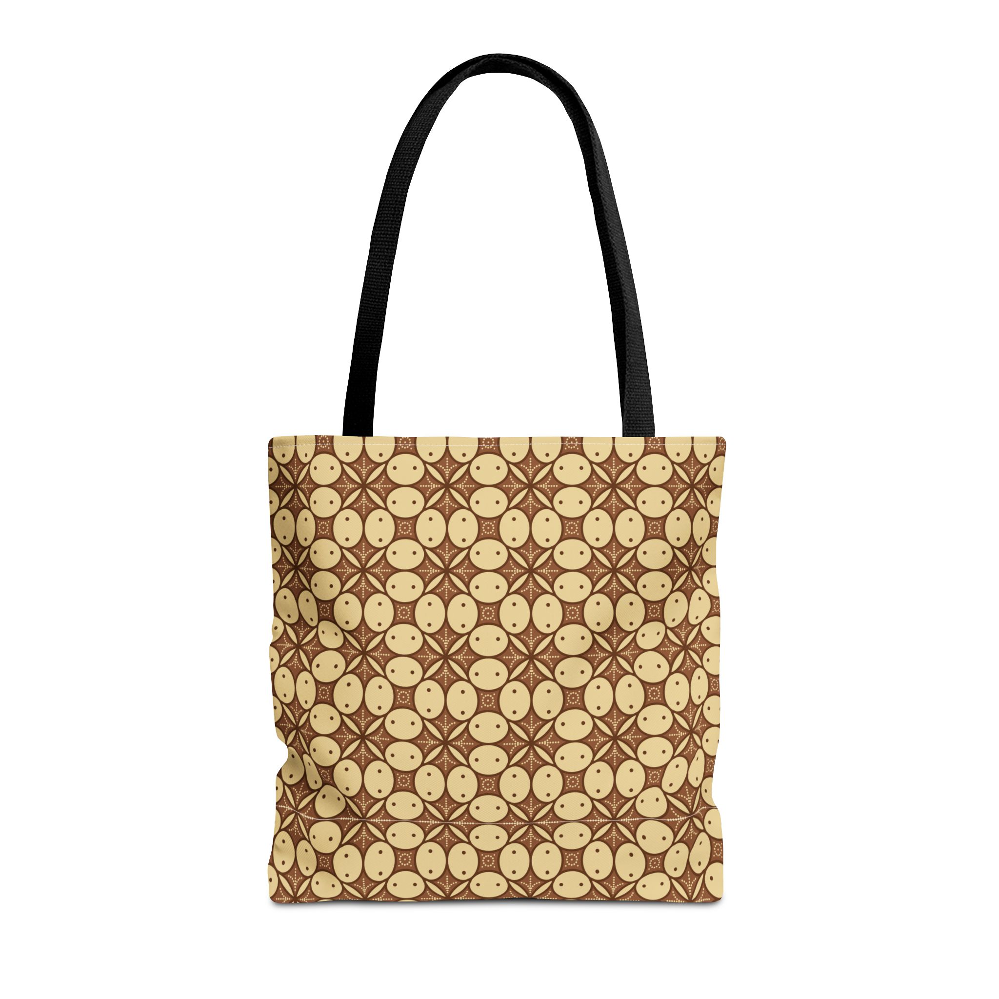 Retro Smiley Face Pattern Tote Bag - Image 6