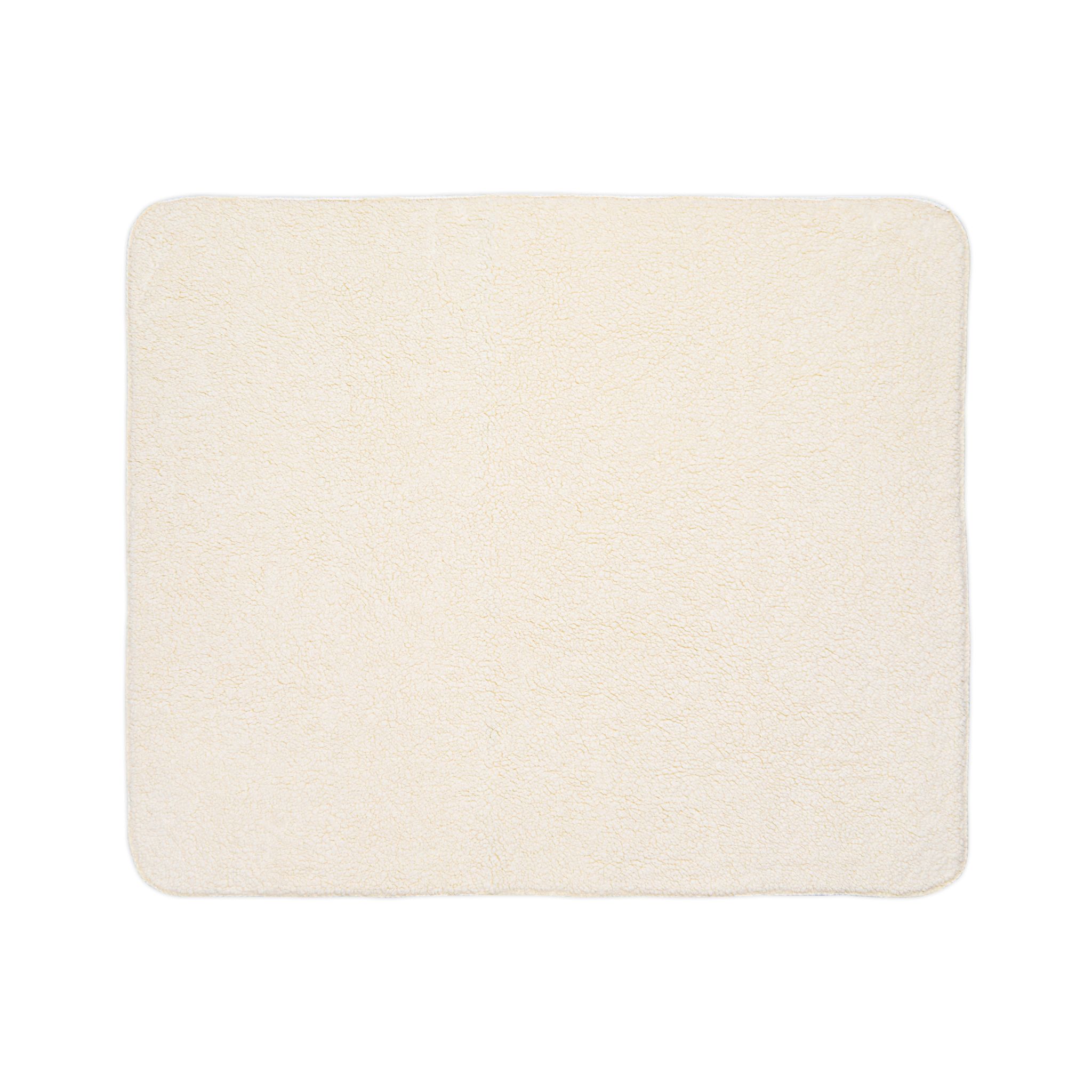 Abstract Neutral Shapes Sherpa Blanket — Cozy Beige Fleece Throw - Image 18