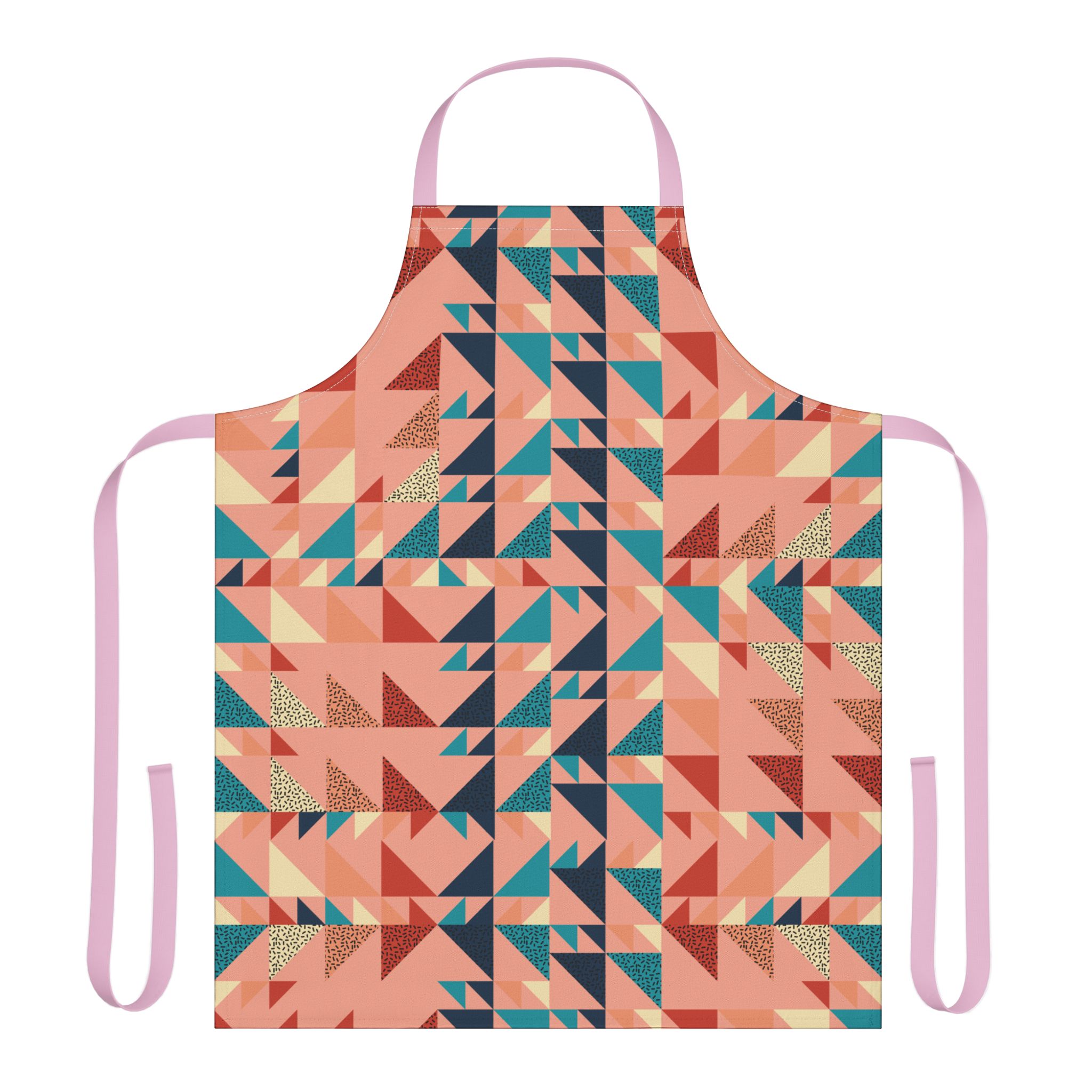 Geometric Tribal Pattern Apron — Colorful Southwestern Kitchen Apron - Image 17