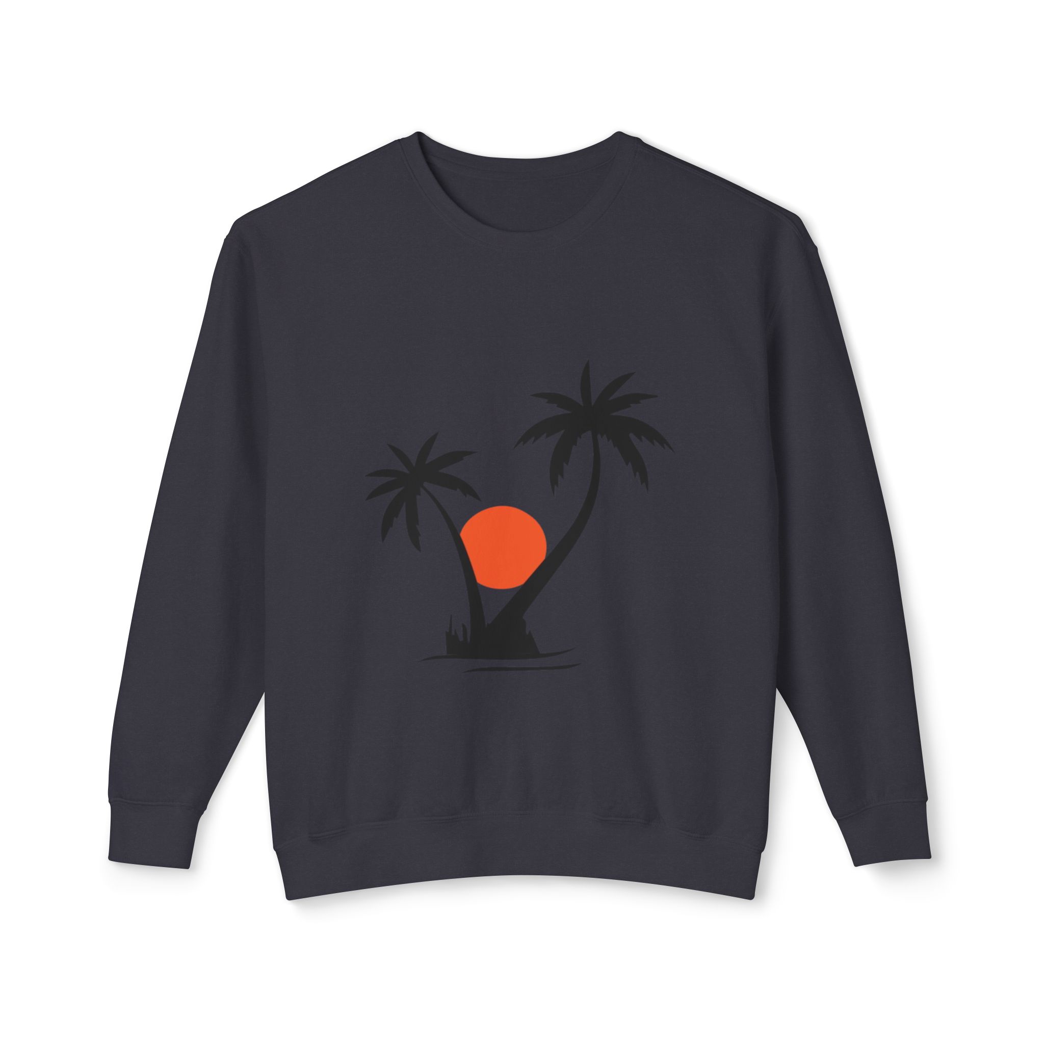 Tropical Sunset Palm Tree Sweatshirt - Image 56