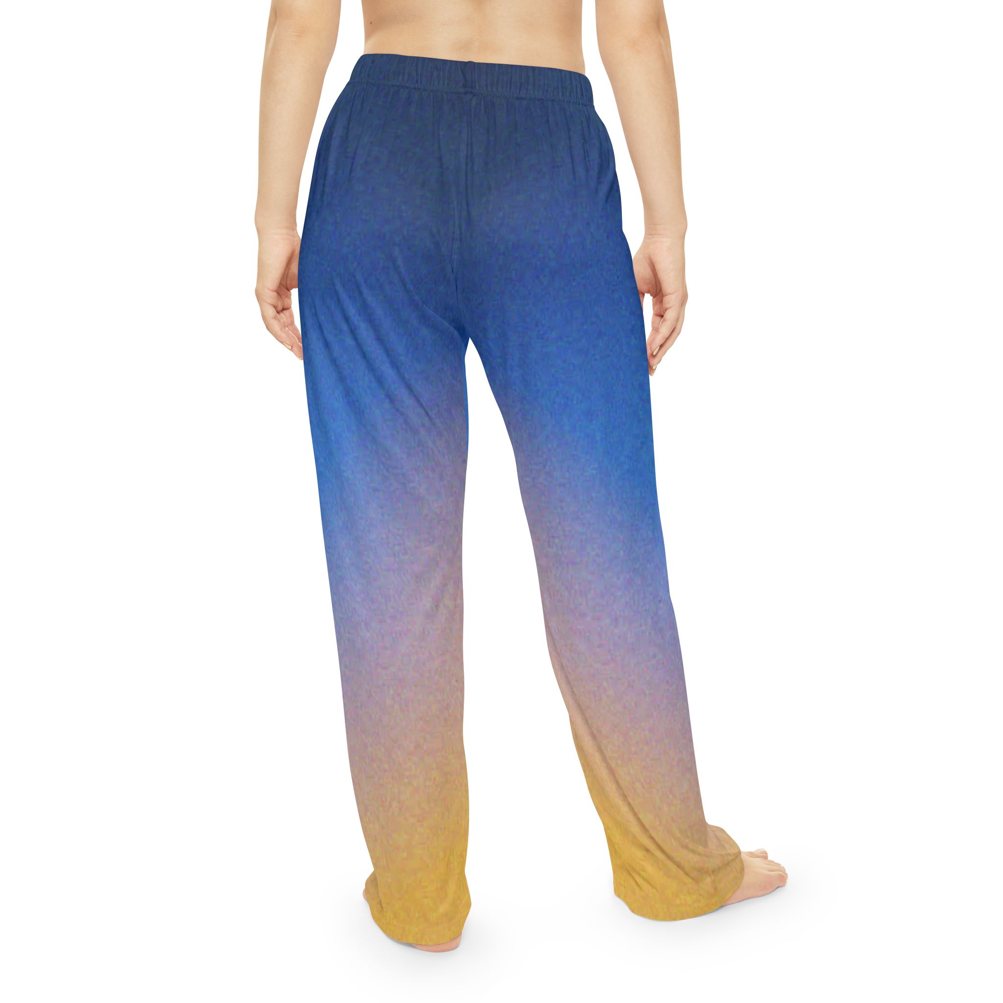 Women's Gradient Sunset Pajama Pants - Cozy Lounge Sleepwear - Image 4