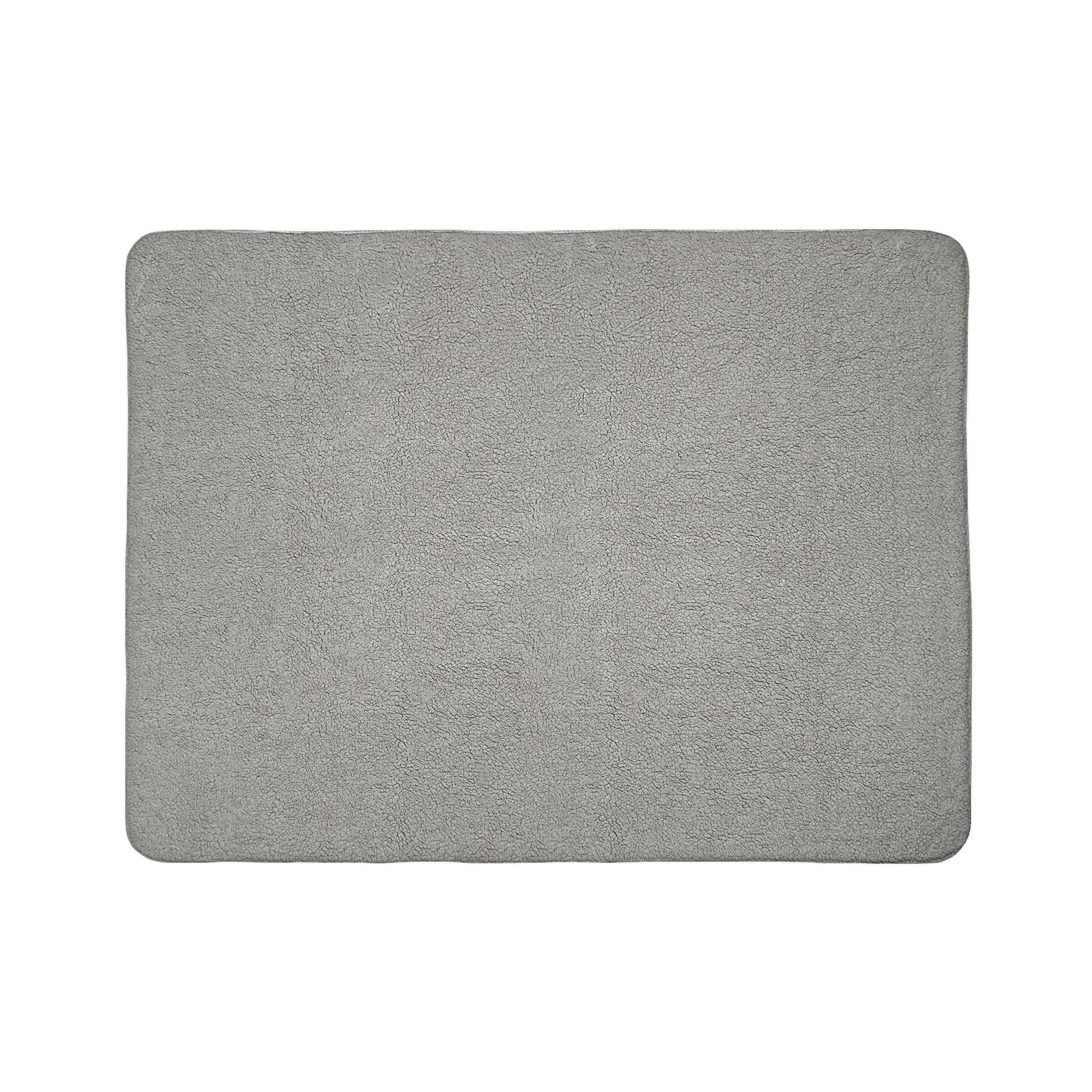 Leaf Outline Fleece Sherpa Blanket – Minimal Botanical Throw - Image 8