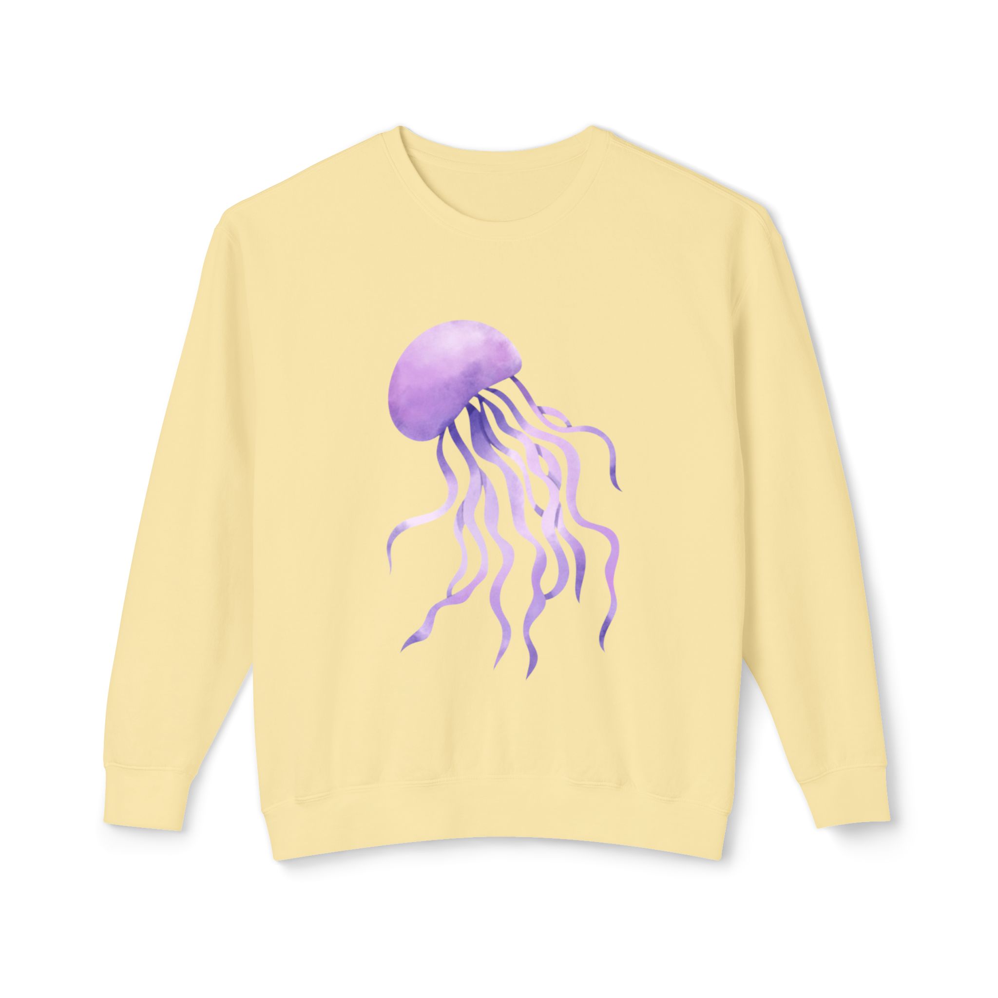 Purple Jellyfish Ocean-Inspired Sweatshirt - Image 21