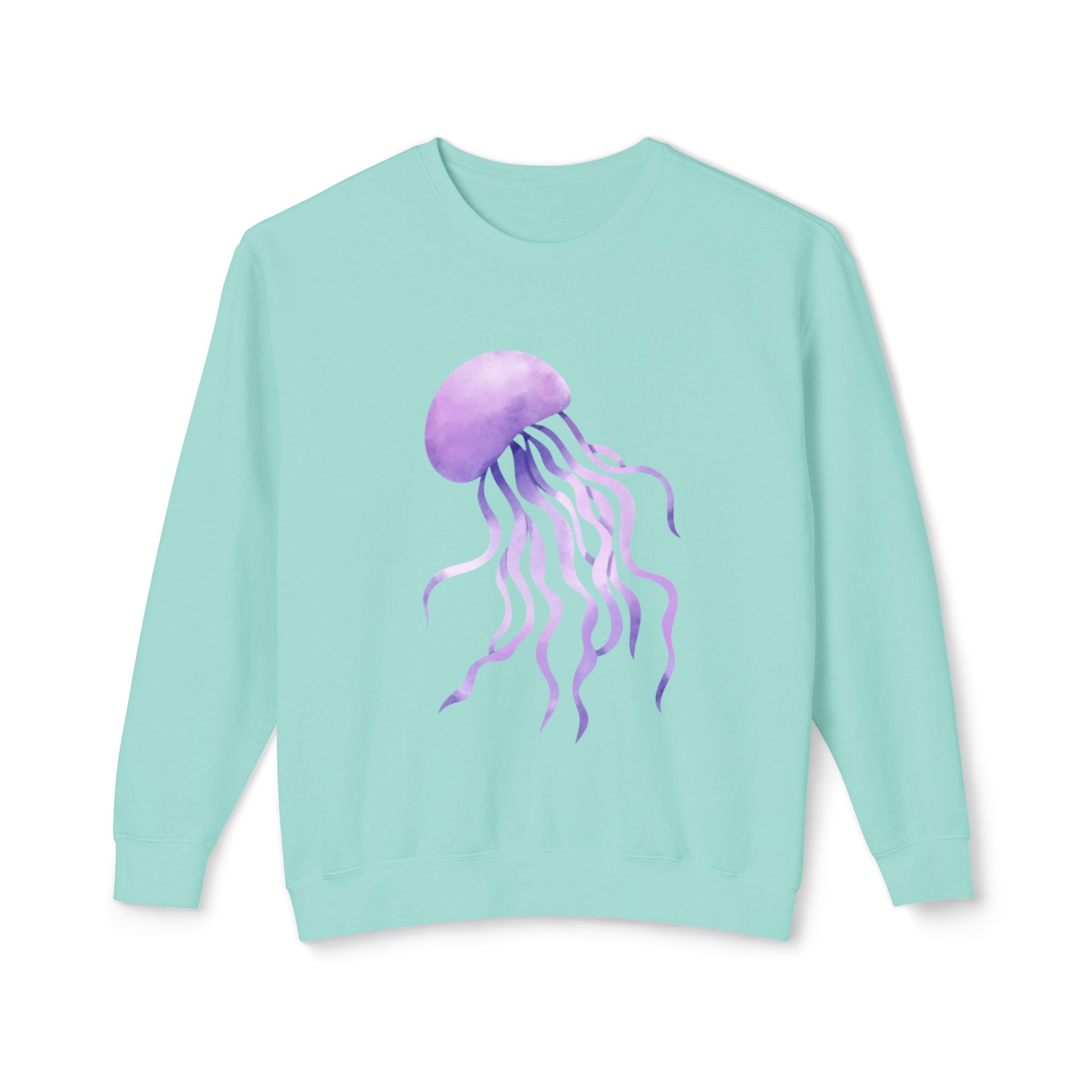 Purple Jellyfish Ocean-Inspired Sweatshirt - Image 33