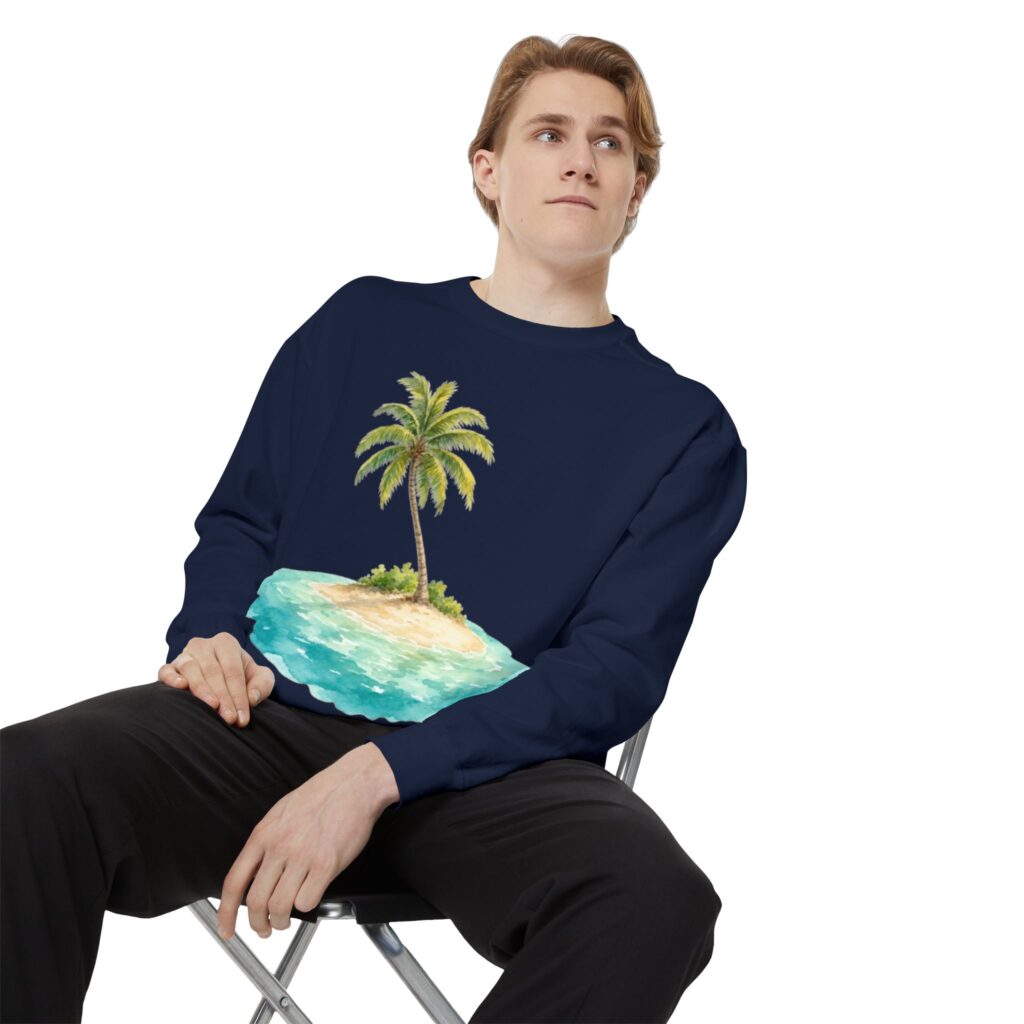 Tropical Island Palm Tree Sweatshirt