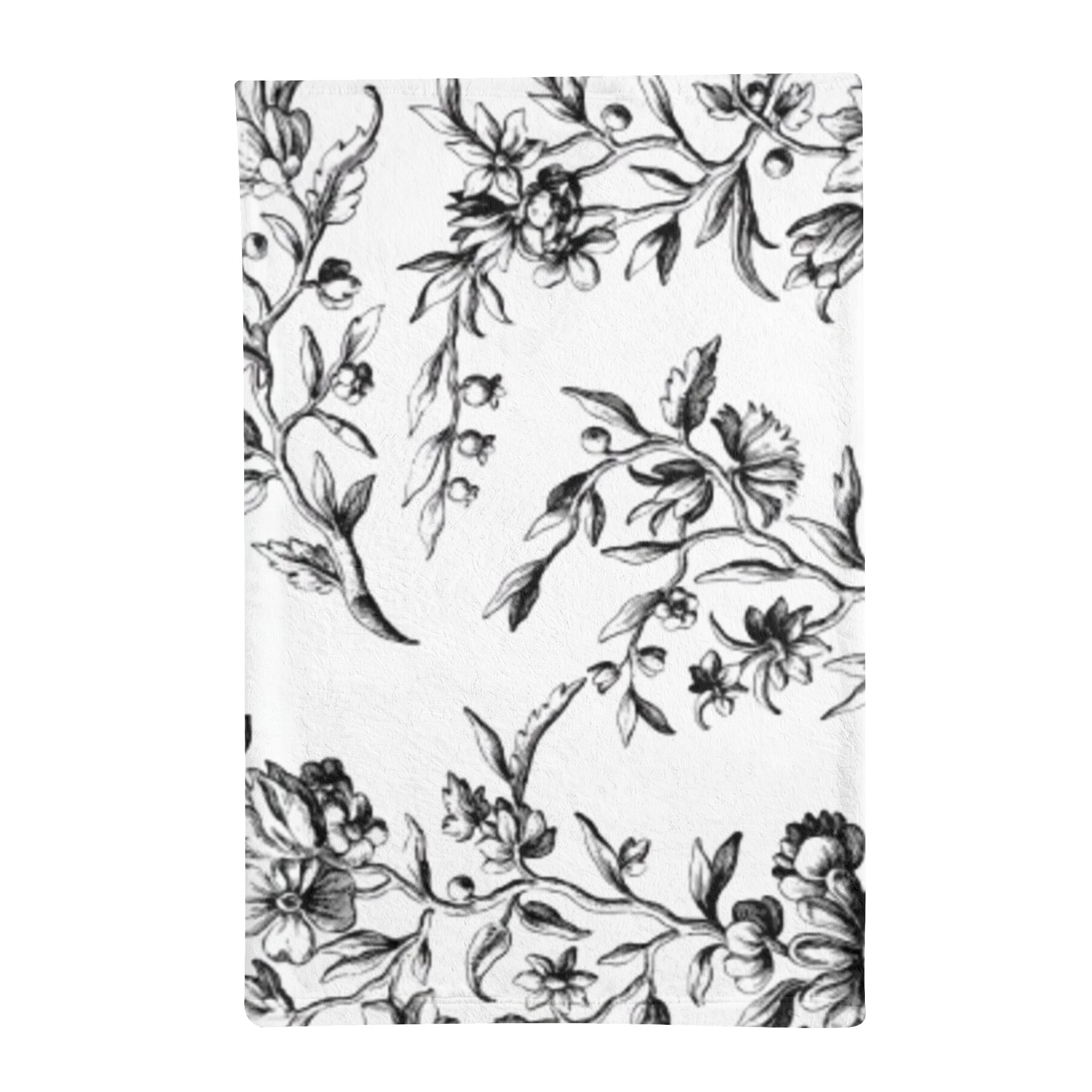 Vintage Floral Minky Sleeping Bag - Image 2