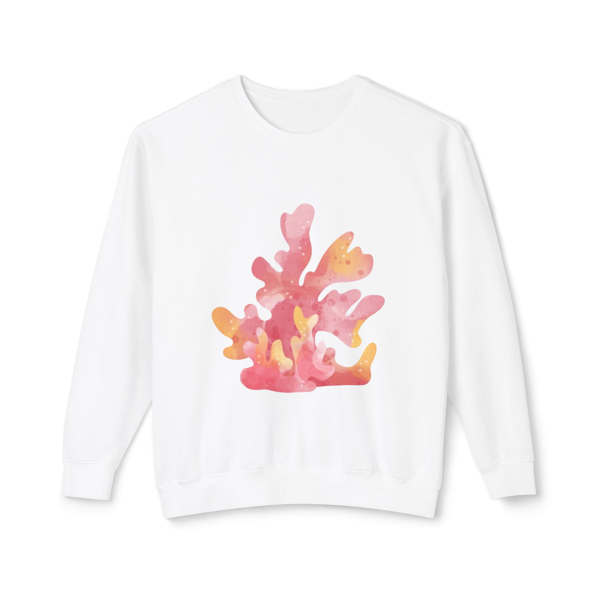 Colorful Abstract Floral Art Sweatshirt - Image 6