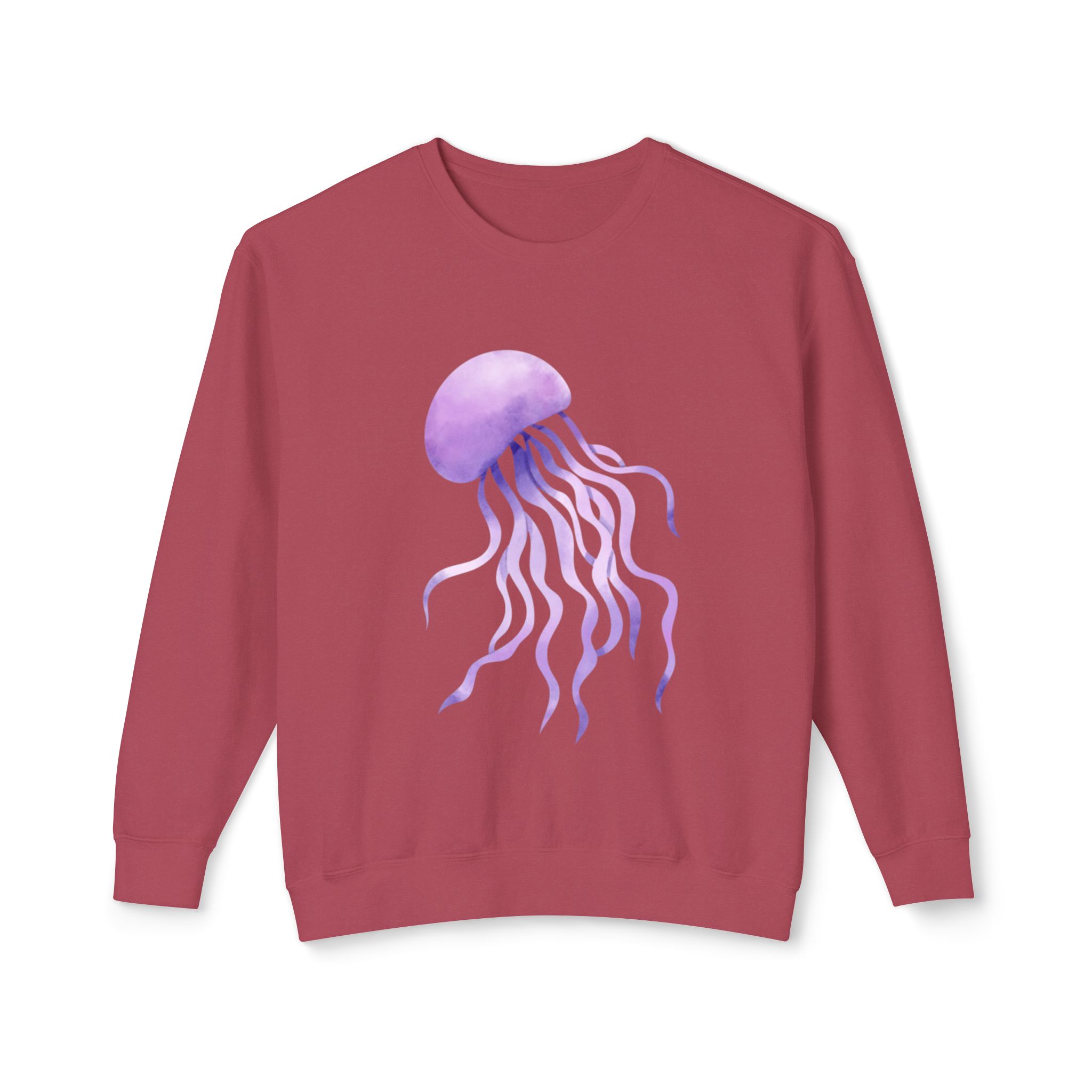 Purple Jellyfish Ocean-Inspired Sweatshirt - Image 53