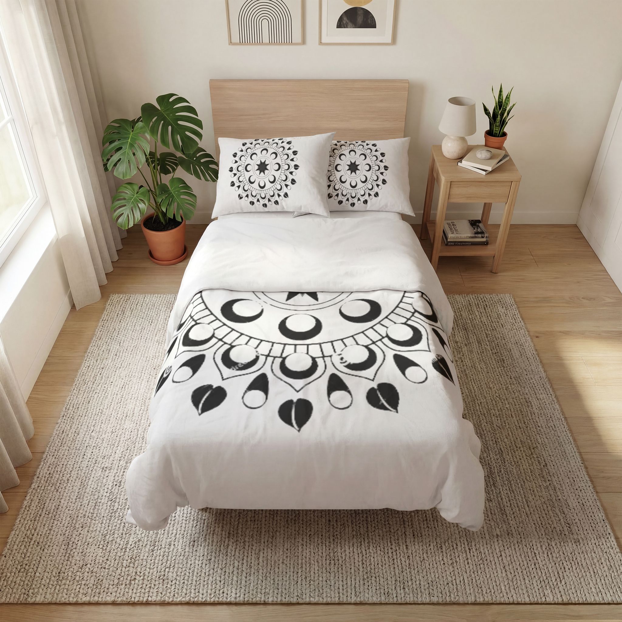 Celestial Mandala Quilt Cover Set - Image 4
