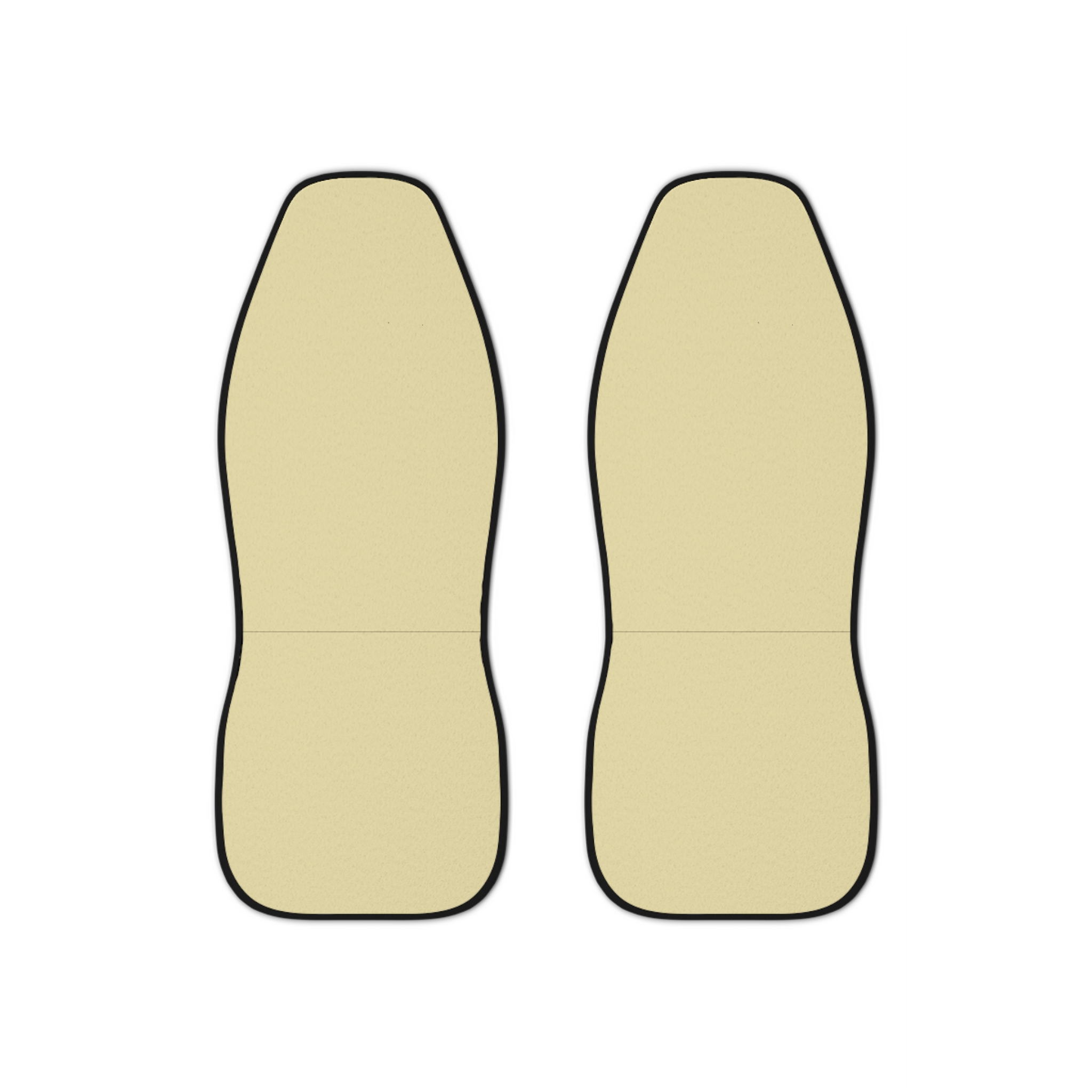 Custom Beige Car Seat Covers - Image 2