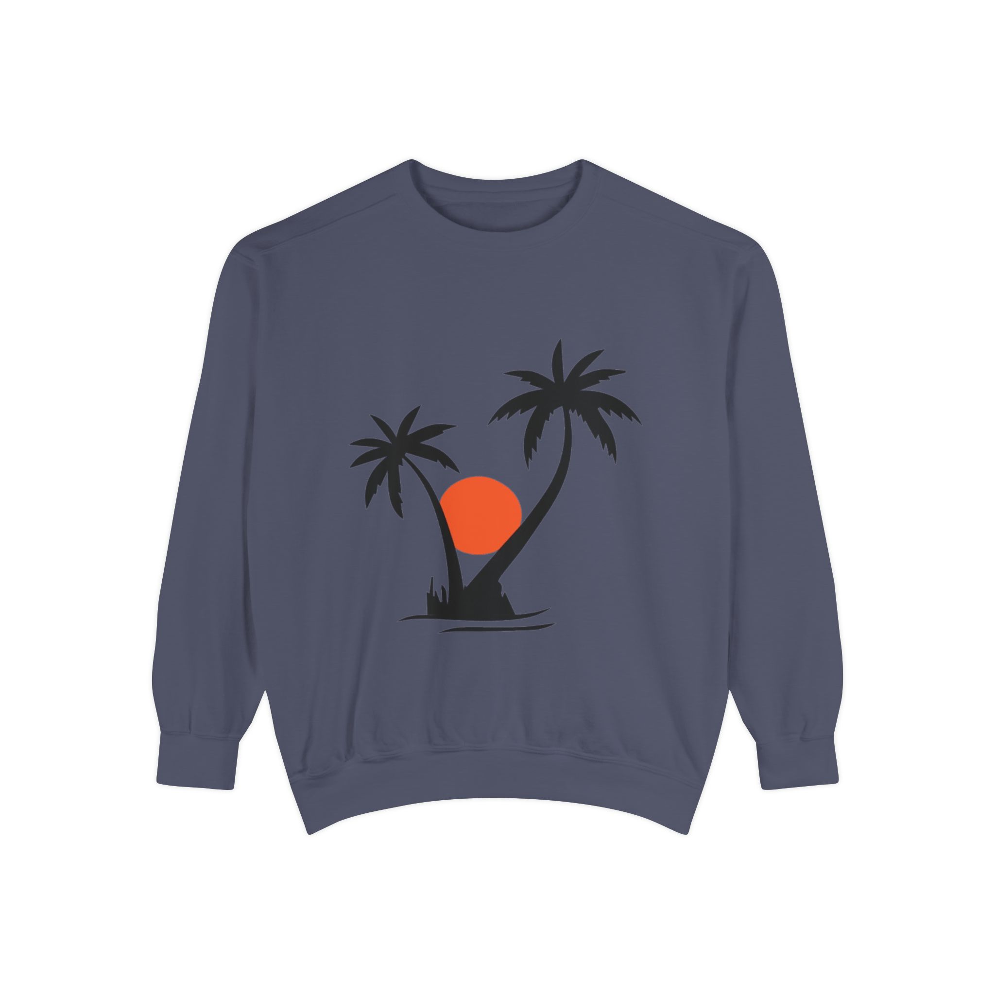 Tropical Palm Tree Sunset Sweatshirt - Image 66
